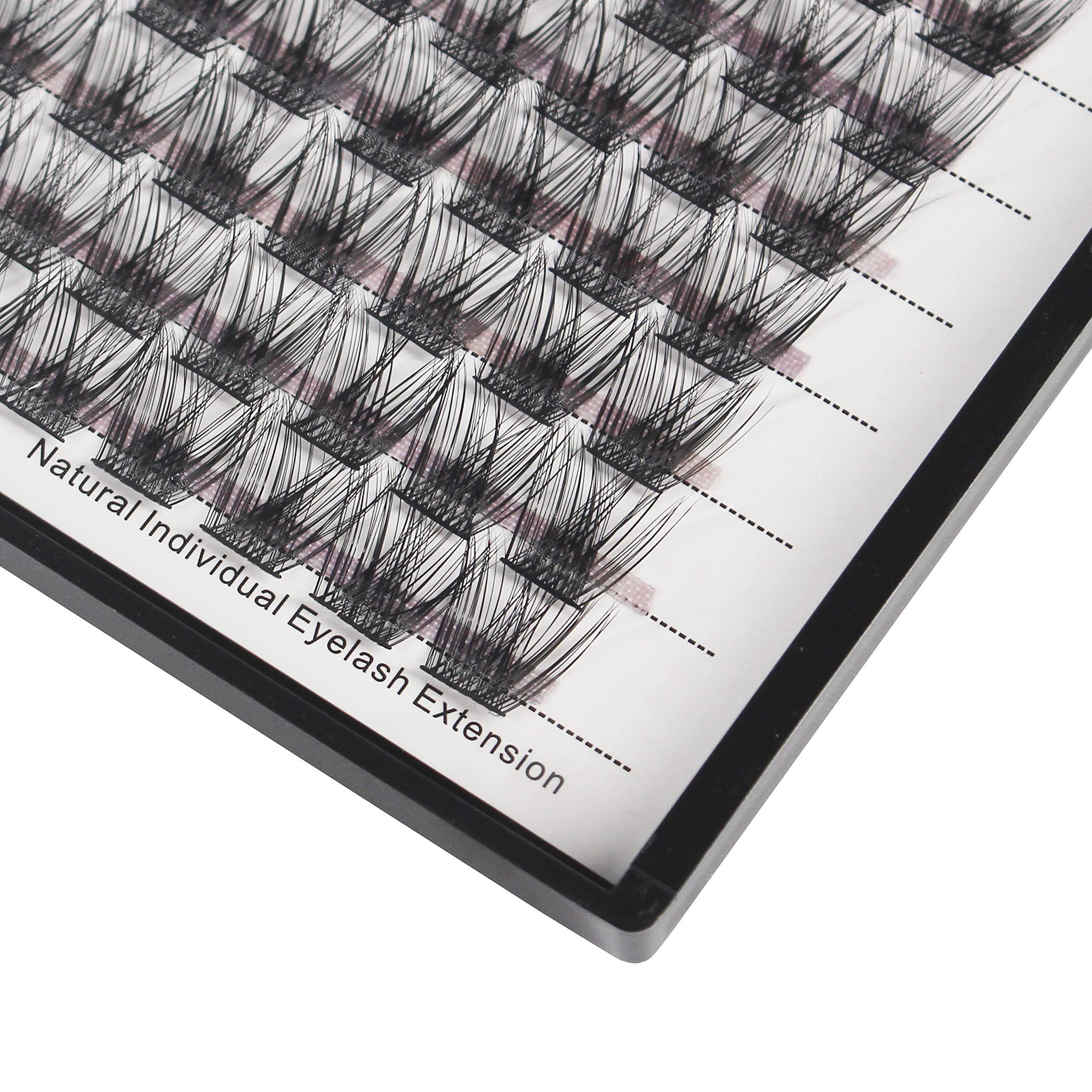 Premium 3D Russian Volume Mink Cluster Eyelash Extensions - 8/10/12/14/16mm Mixed Lengths, D Curl, Natural Look for Stunning Eye Makeup - Perfect for Weddings, Parties, and Daily Wear