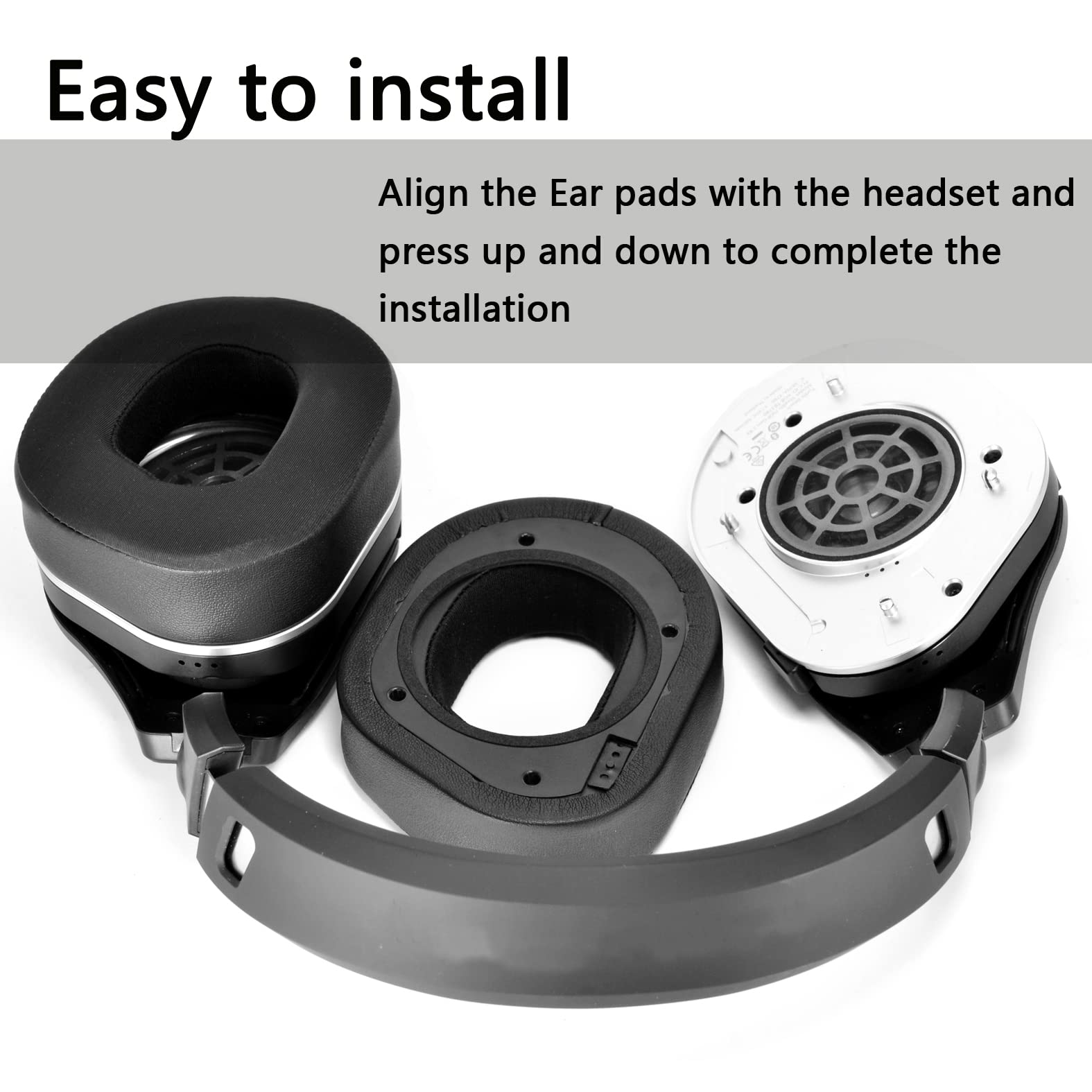Cooling Gel Ear Pads Replacement for Turtle Beach Stealth 700 Gen 2 & Gen 2 MAX Wireless Gaming Headset - Breathable Memory Foam Earcups for Long Gaming Sessions, Enhanced Comfort & Noise Isolation - Perfect for PC, PS5, Xbox Gaming & Home Office Use