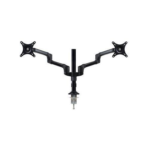 Ergonomic Dual Monitor Arm Stand - Adjustable Height & Tilt for 17-32 Inch Screens - Perfect for Home Office, Gaming & Workspace Setup