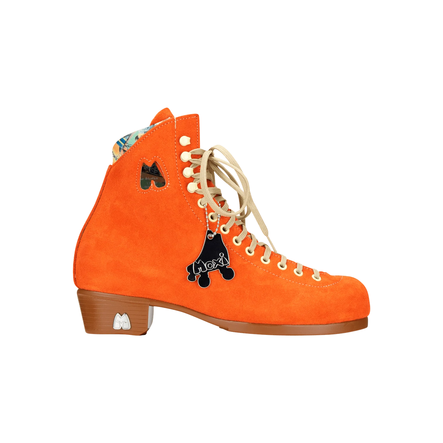 Moxi Lolly Roller Skates - Premium Quad Roller Skate Boots in Clementine Orange | Women's & Girls' Outdoor & Indoor Skating, Rink, Park, Fitness & Casual Wear