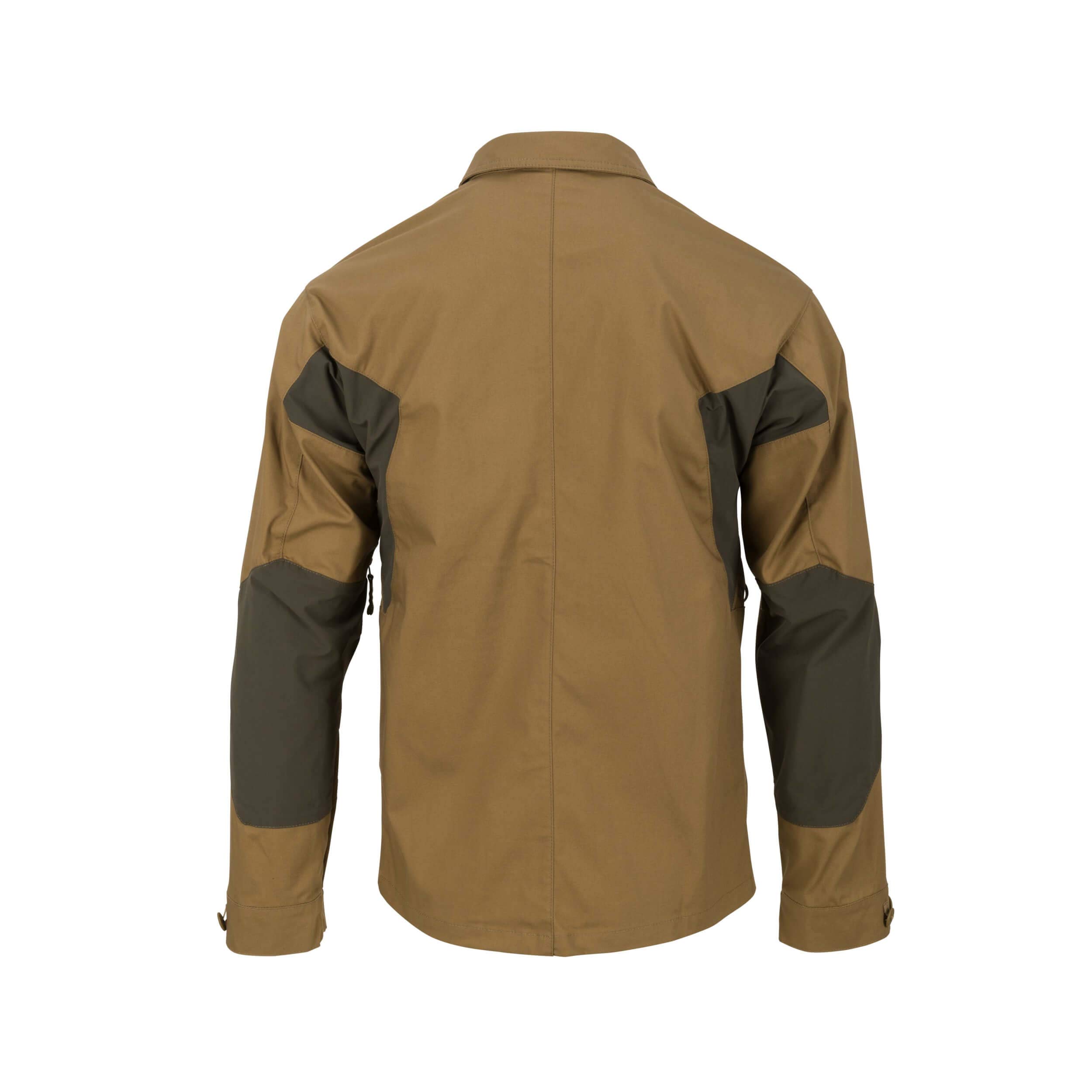 Helikon-Tex Men's Woodsman Outdoor Shirt - Taiga Green & Black | Durable Hiking & Camping Shirt for Adventure Enthusiasts
