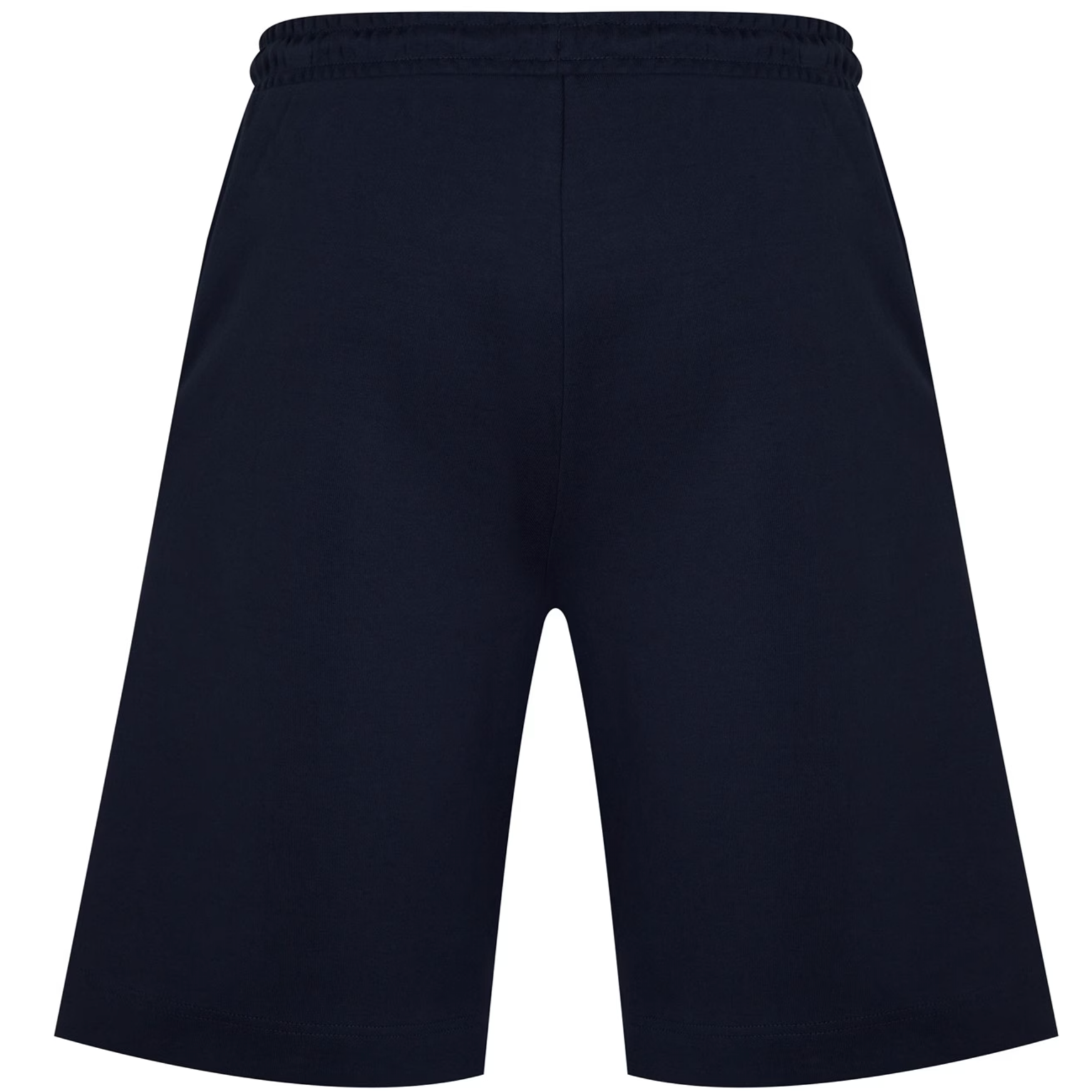 HUGO Navy Logo Sweatshorts for Men - Comfortable Casual Lounge Shorts with Embroidered Logo - Perfect for Gym, Running, and Summer Outdoor Activities