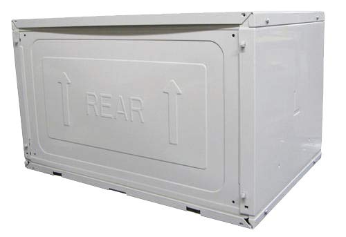PerfectAire Universal Wall Sleeve for Window AC Units - Durable Metal AC Support Bracket for Home & Office Cooling - Easy Installation for Efficient Air Conditioning Systems