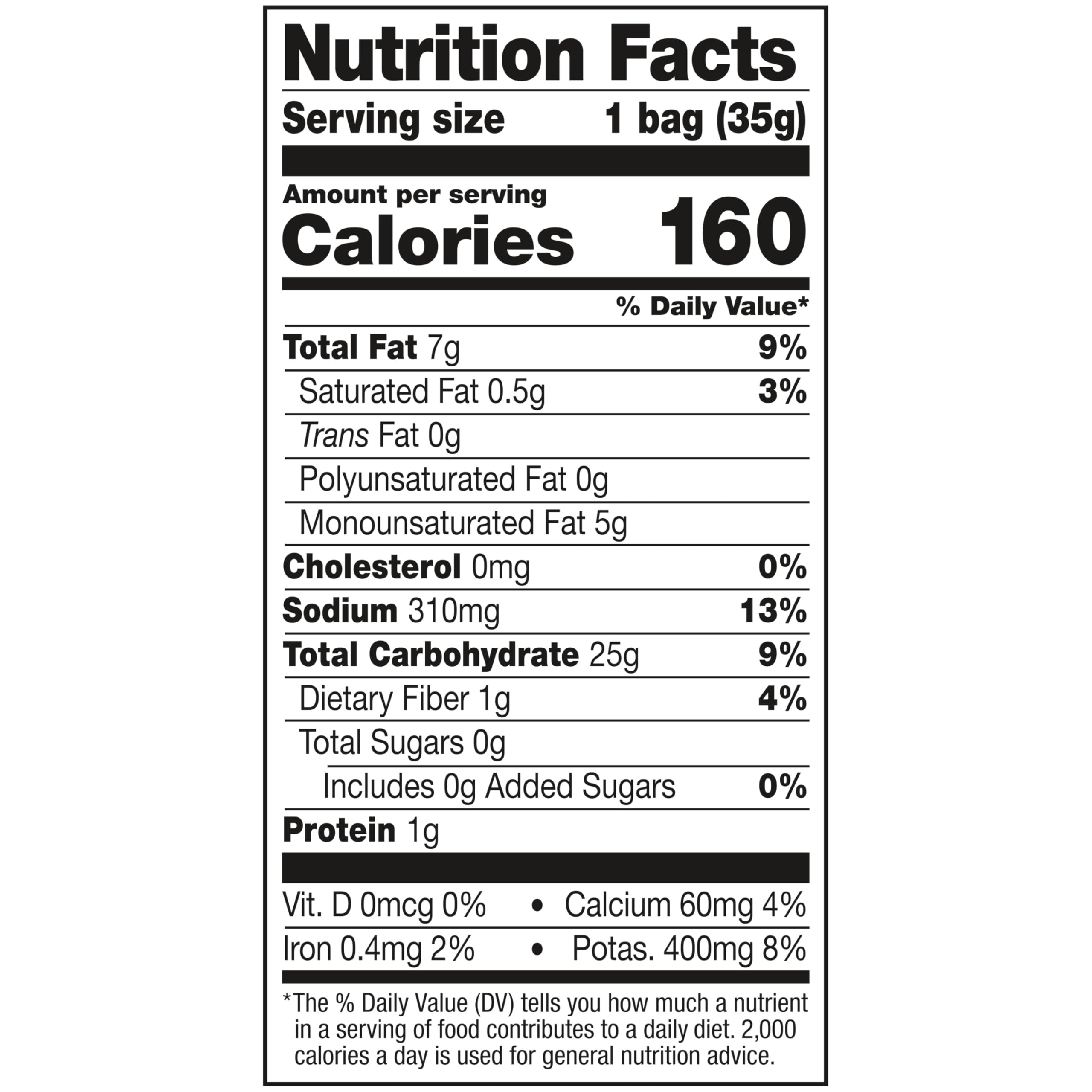 Eatsmart Sea Salt Veggie Crisps - Healthy Gluten Free Snacks - 1.25 Oz (8 Pack) - Perfect for Lunch Boxes, Office Snacking & Road Trips