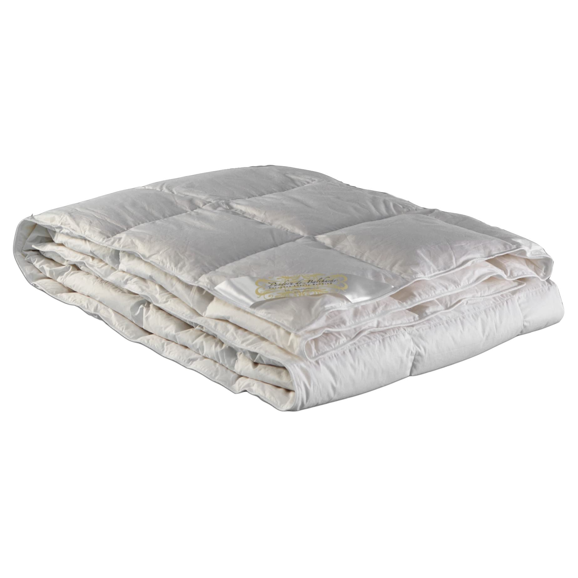 Premium European Luxury Bedding - 100% Cotton Summer Down Duvet for King Size Bed | Lightweight & Breathable for Hot Sleepers | Perfect for Master Bedroom, Guest Room & Vacation Homes