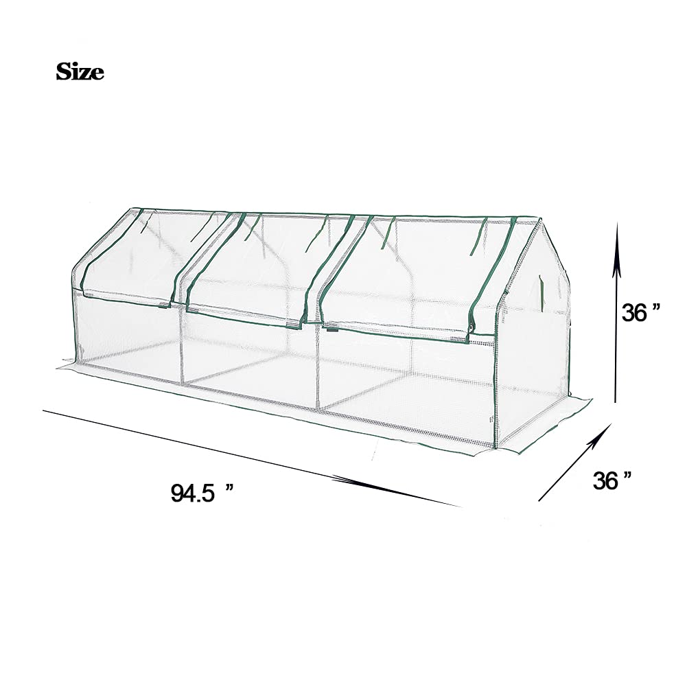 Portable Mini Greenhouse Kit for Indoor & Outdoor Gardening - 106