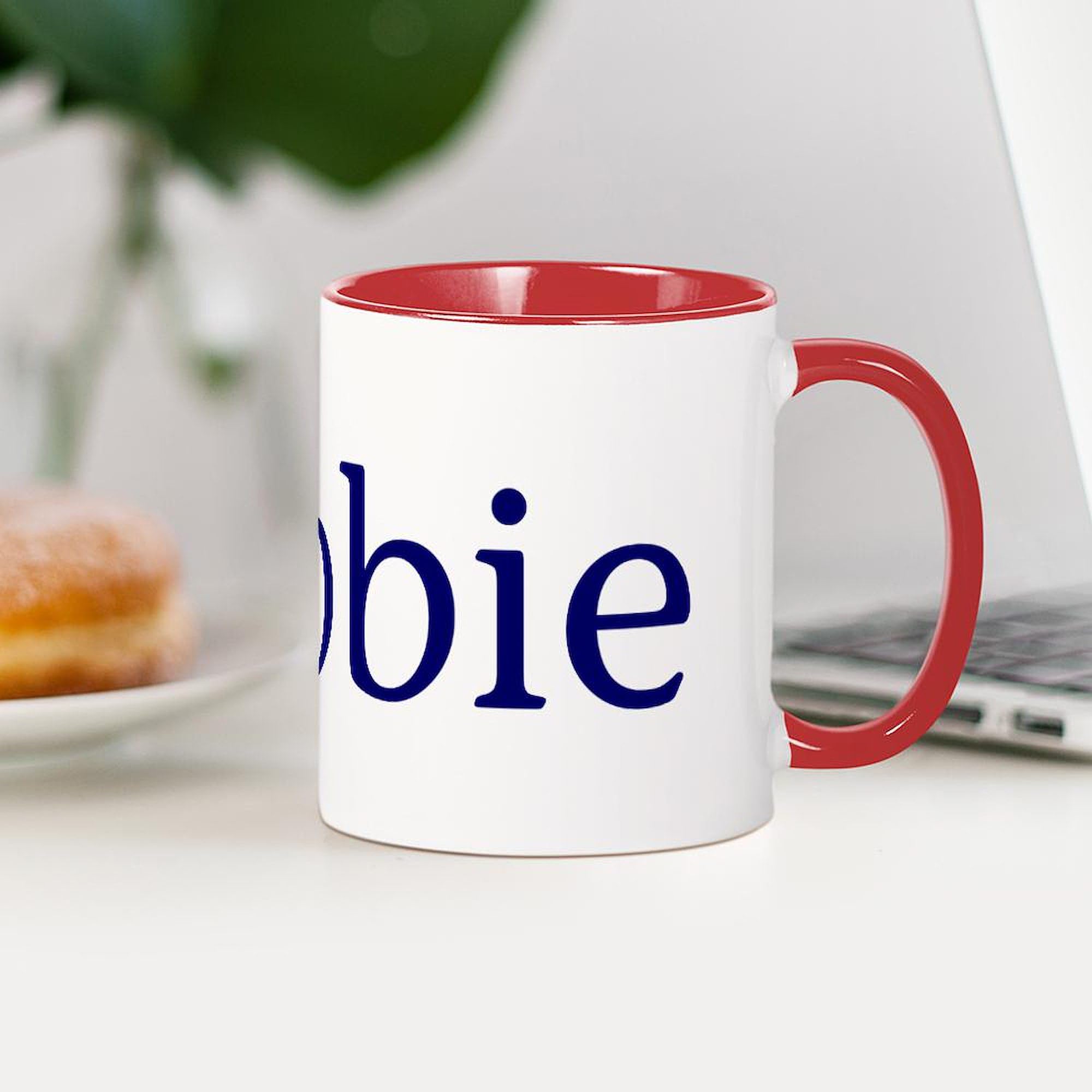 Bubbie Ceramic Coffee Mug 11 oz (325 ml) - Insulated Tea & Hot Drink Cup for Office, Home & Gifts - Funny Novelty Coffee Cup with Handle