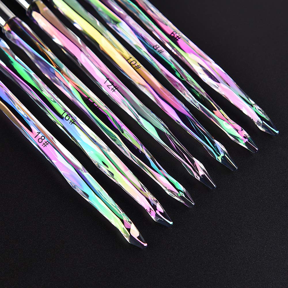 Professional Acrylic Nail Art Brush Set with Symphony Diamond Handle - Perfect for Manicure, Nail Design & DIY Nail Art (1 Piece) - Ideal for Salon Professionals & Home Use