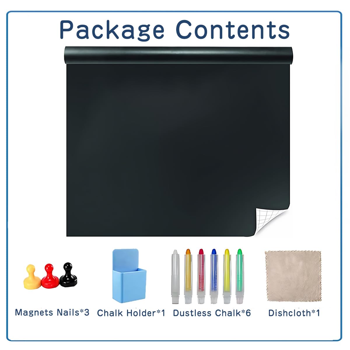 Magnetic Chalkboard Wallpaper - 18