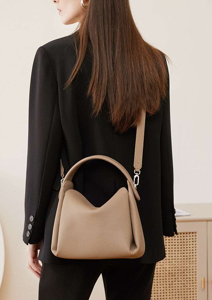 Stylish & Durable Carryall Bags for Women - Large Tote Handbags with Pockets - Perfect for Work, Travel & Shopping (Black, Beige, Navy)