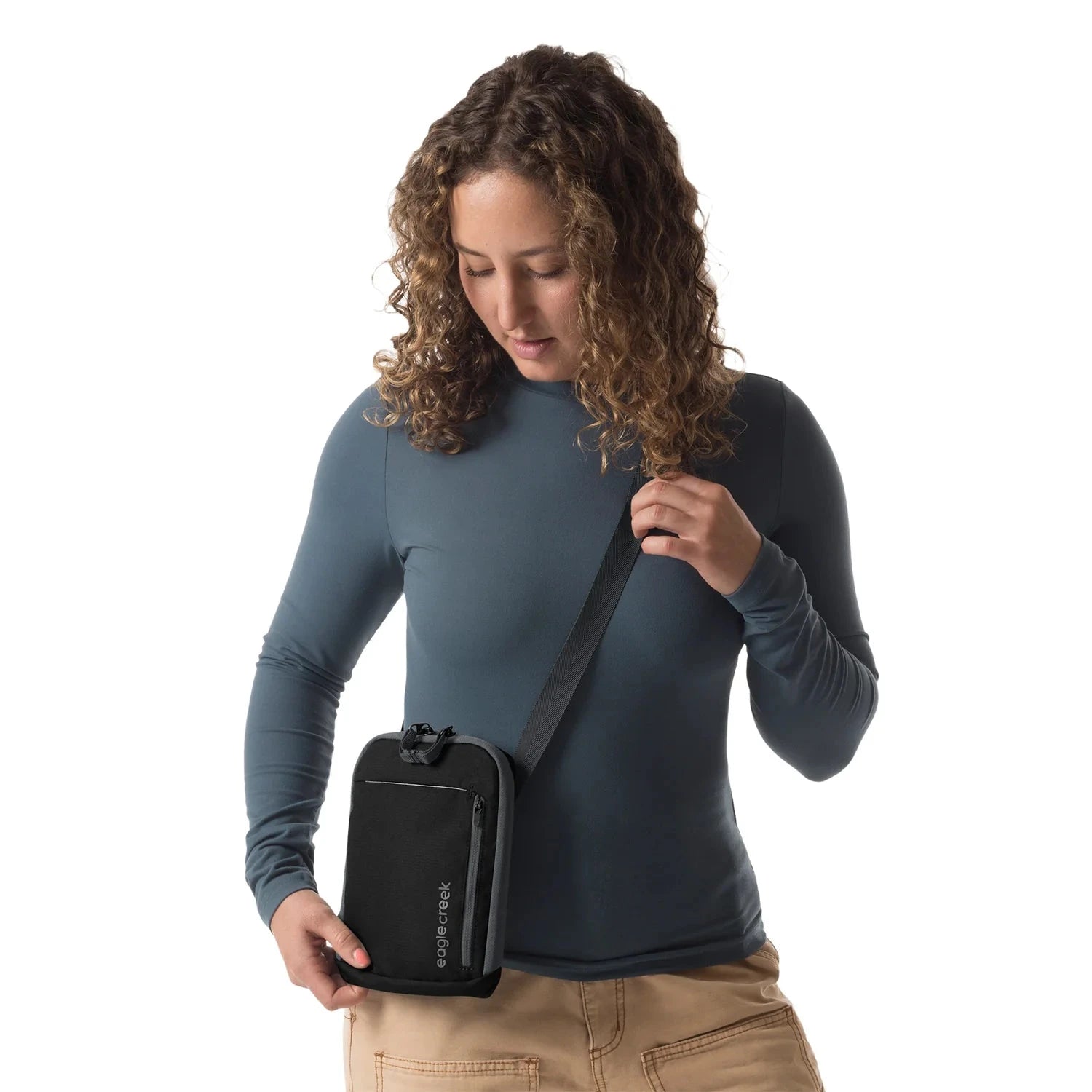 Eagle Creek RFID Blocking Crossbody Bag - Secure Travel & Everyday Anti-Theft Purse for Women & Men - Perfect for Commuting, Shopping & City Exploration