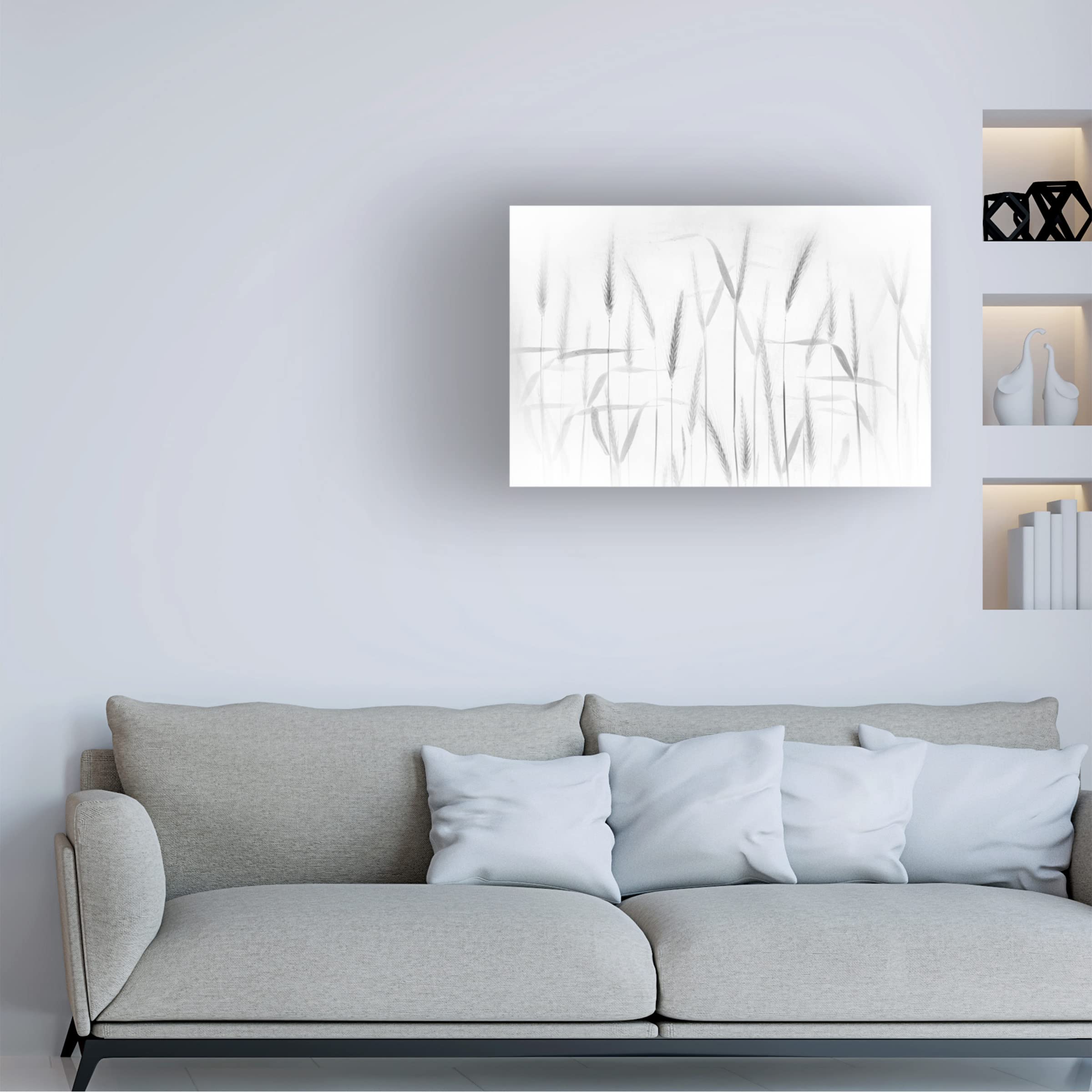 Trademark Fine Art 'Corn Art' Canvas Print by Greetje Van Son - Stunning Farmhouse Wall Decor for Living Room, Bedroom & Office