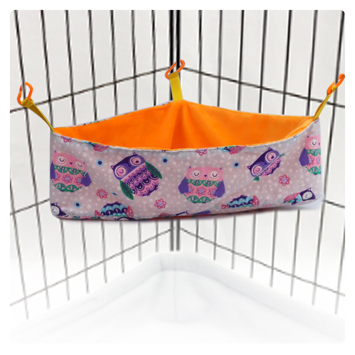 Sugar Glider Hanging Hammock & Toy Box - Cage Accessories for Small Animals - Perfect for Playtime, Resting & Digging Activities in Sugar Glider Cage