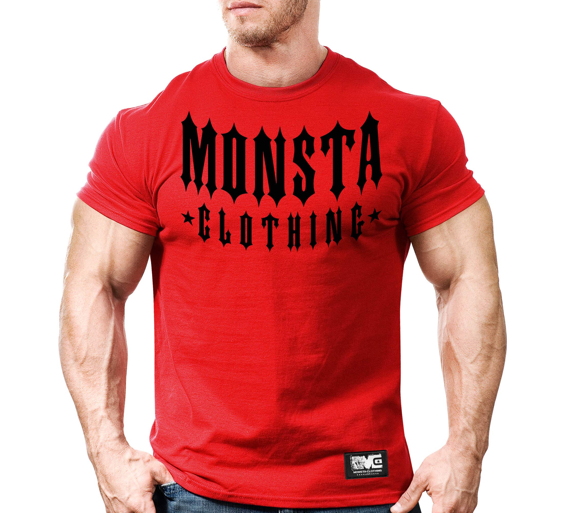 Men's Bodybuilding Workout Gym T-Shirt with Spike-Tips Design - Perfect for Weightlifting, Powerlifting & Fitness Training