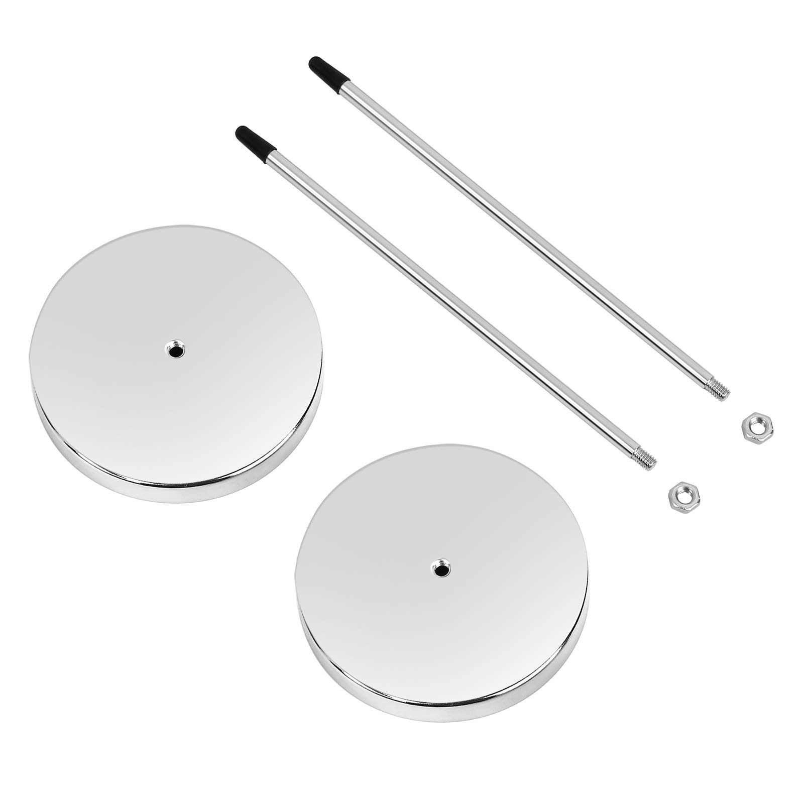 2PCS Stainless Steel Bill Fork & Paper Holder Spike - Durable Check Bill Holder & Memo Organizer for Office, Restaurant, and Home Use
