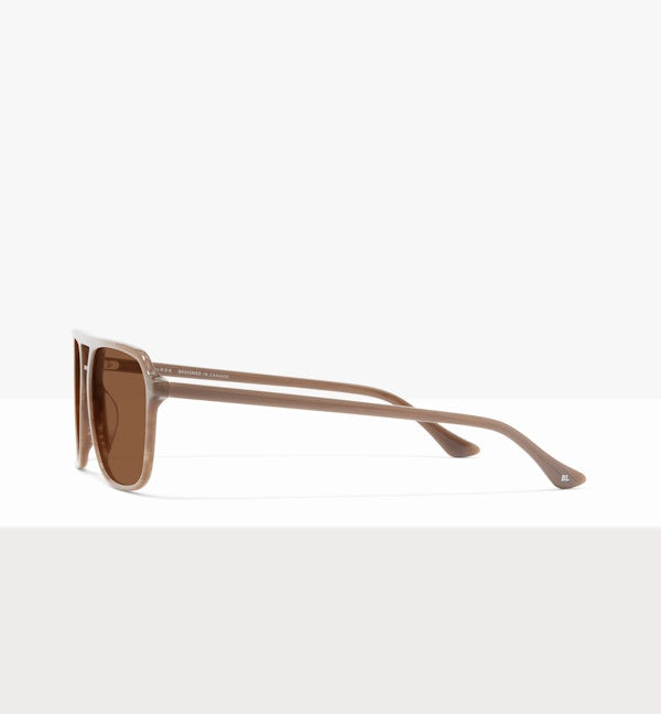Rudolph Polarized Sunglasses for Men & Women - UV Protection, Fashionable Aviator Style - Perfect for Driving, Beach, and Outdoor Activities