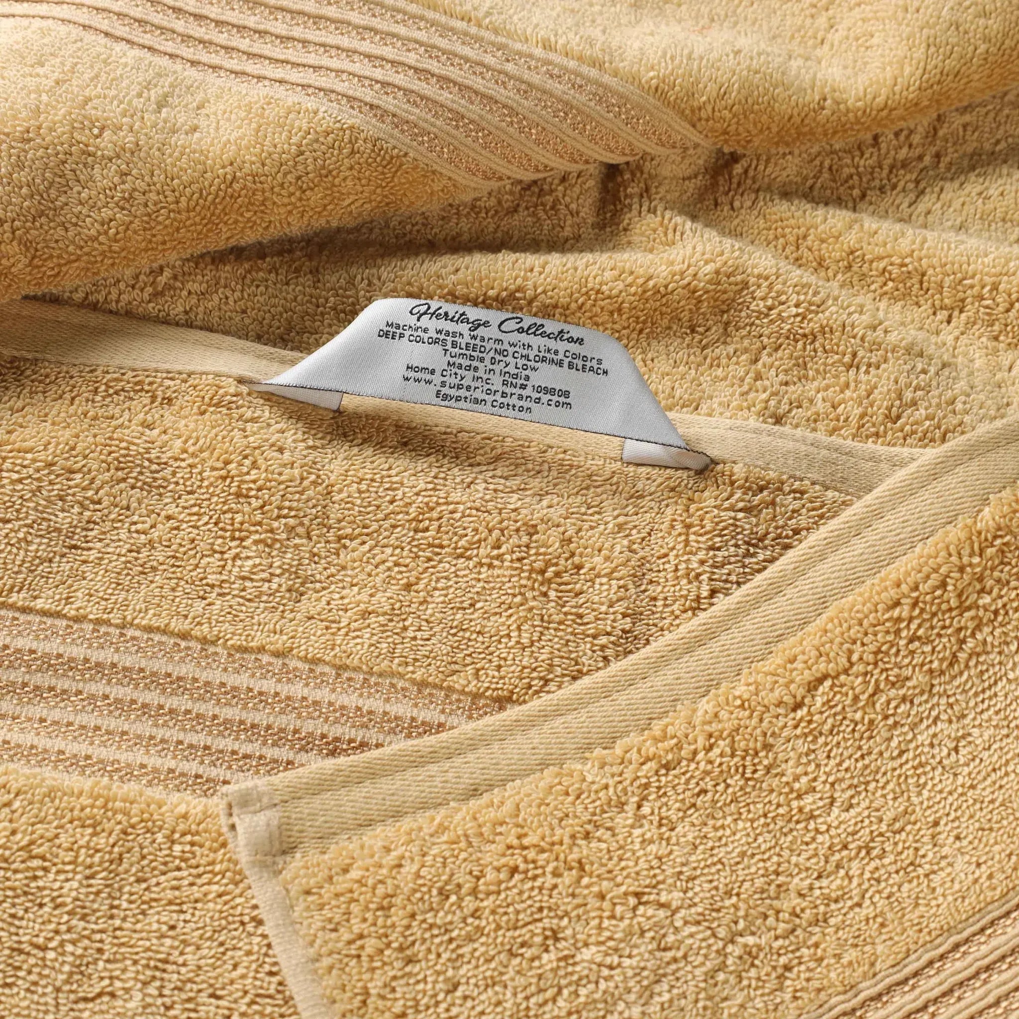 Premium Egyptian Cotton Bath Towel Set of 2 - Ultra Soft & Highly Absorbent Luxury Bath Sheets for Spa, Hotel & Home Use - 100% Heritage Cotton (White)