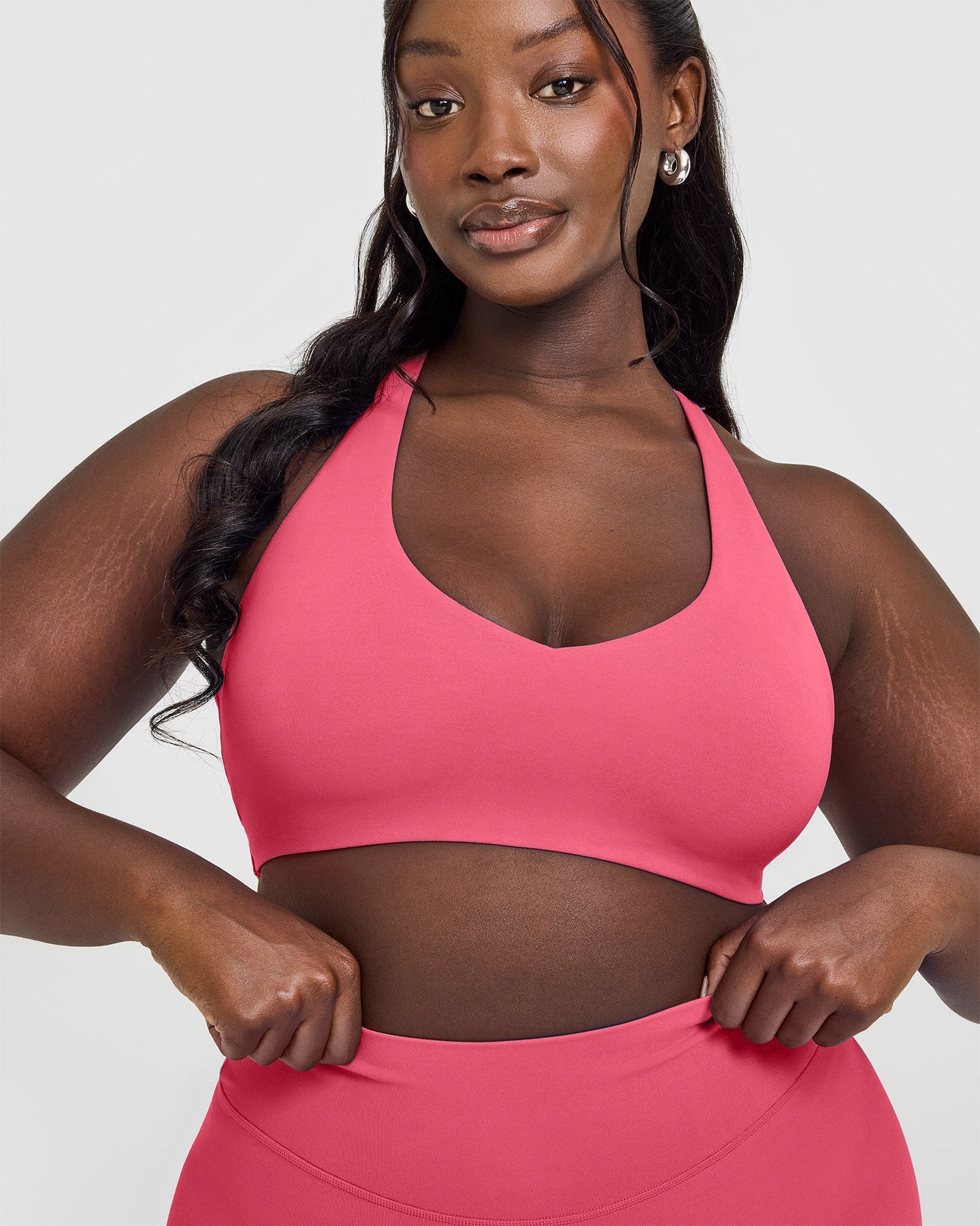 SoftMotion™ Wireless Bralette - Dark Velvet Pink | Comfortable Seamless Bra for Women | Perfect for Yoga, Lounge & Everyday Wear