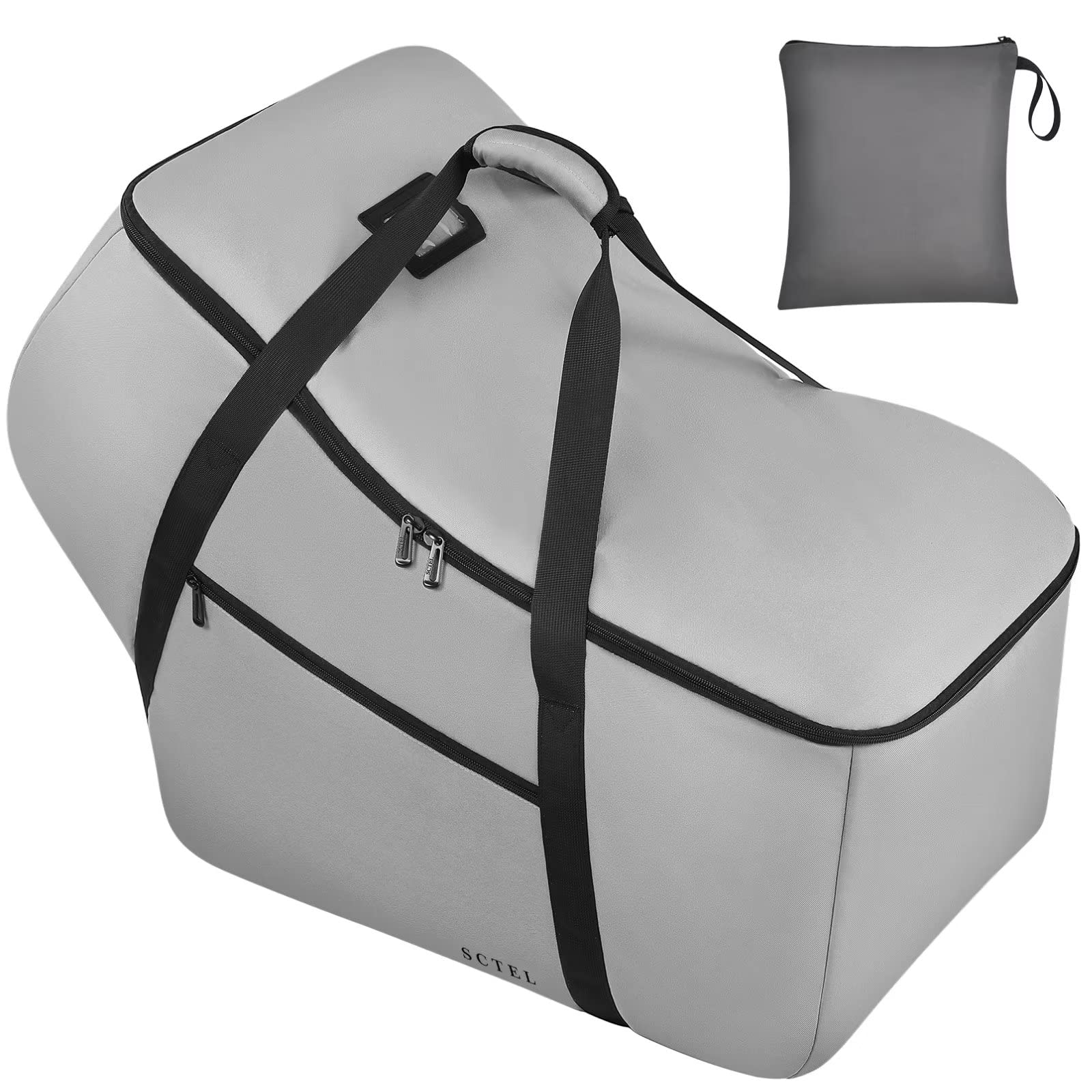 Nuna Pipa Car Seat Travel Bag - Airplane Carrier with Pockets for Doona & Strollers - Travel Protection
