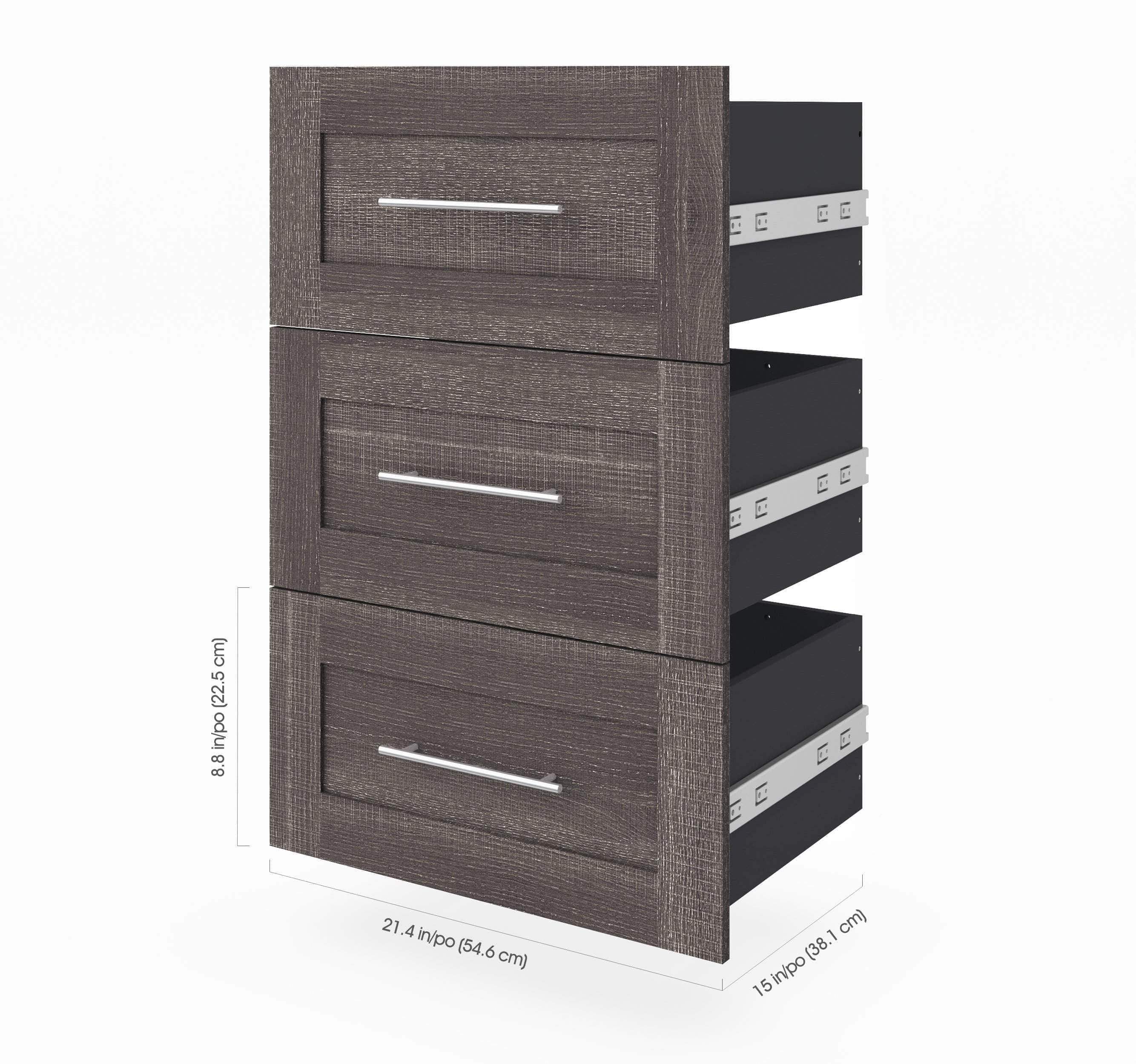 Pur Full Murphy Wall Bed with Storage Drawers - 84