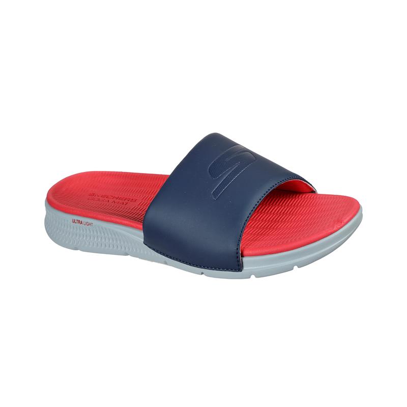 GO CONSISTENT SANDAL 229030/NVRD - Comfortable Slip-On Sandals for Women & Men - Perfect for Beach, Pool, and Summer Outdoor Activities
