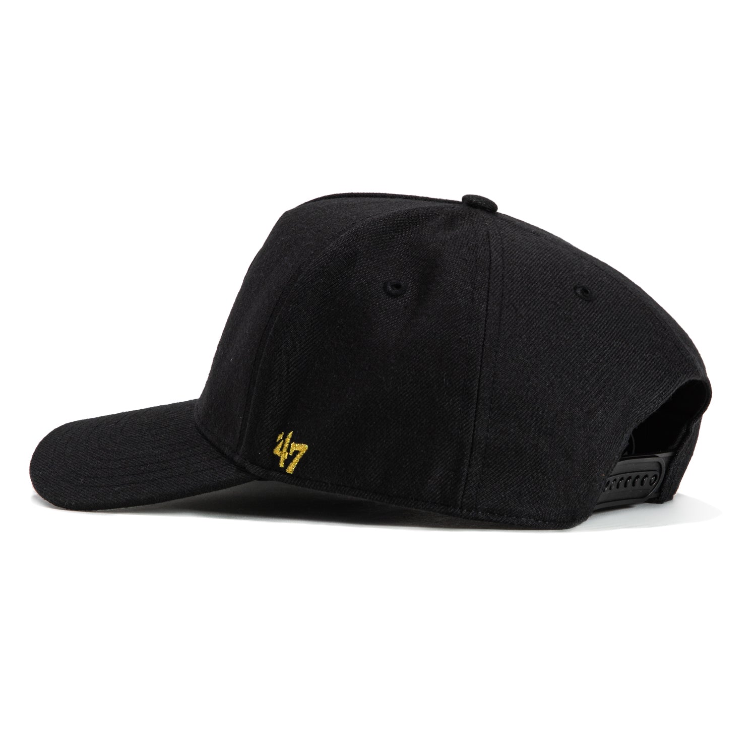 47 Brand Chicago Cubs MVP Adjustable Snapback Hat - Black & Metallic Gold | Stylish Baseball Cap for Men & Women | Perfect for Sports Games, Casual Outfits & Fan Collections