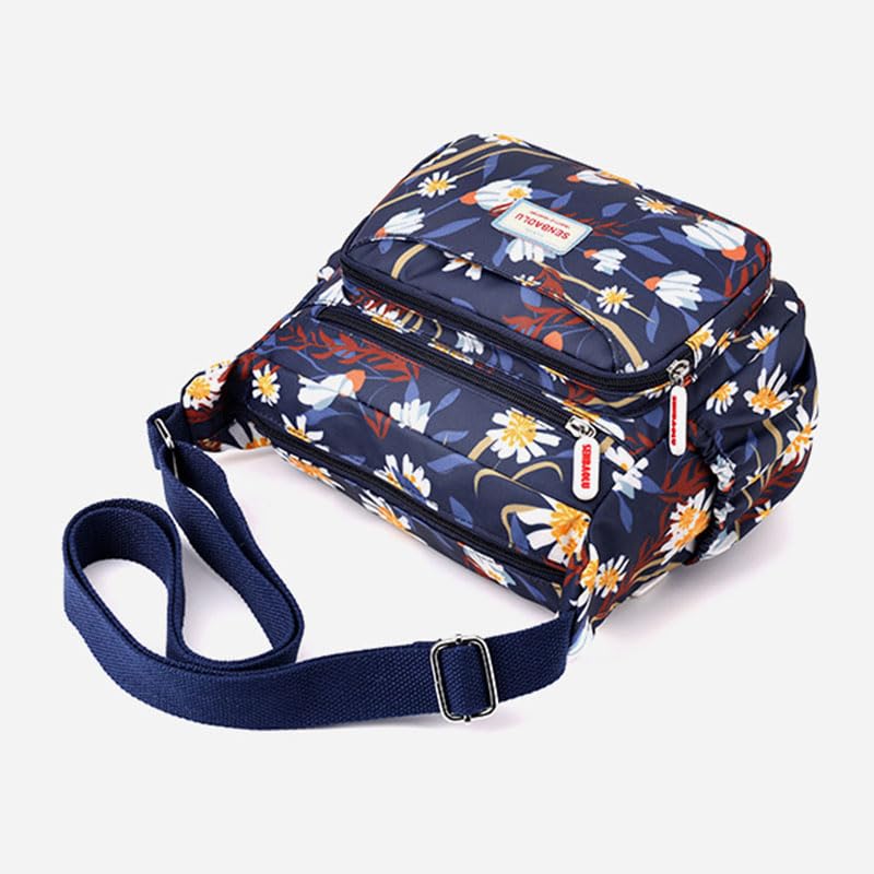 YYW Women's Multi-Pocket Crossbody Shoulder Bag - Large Capacity Waterproof Handbag with Adjustable Strap for Travel, Shopping & Daily Commute | Perfect for Work, School & Outdoor Activities