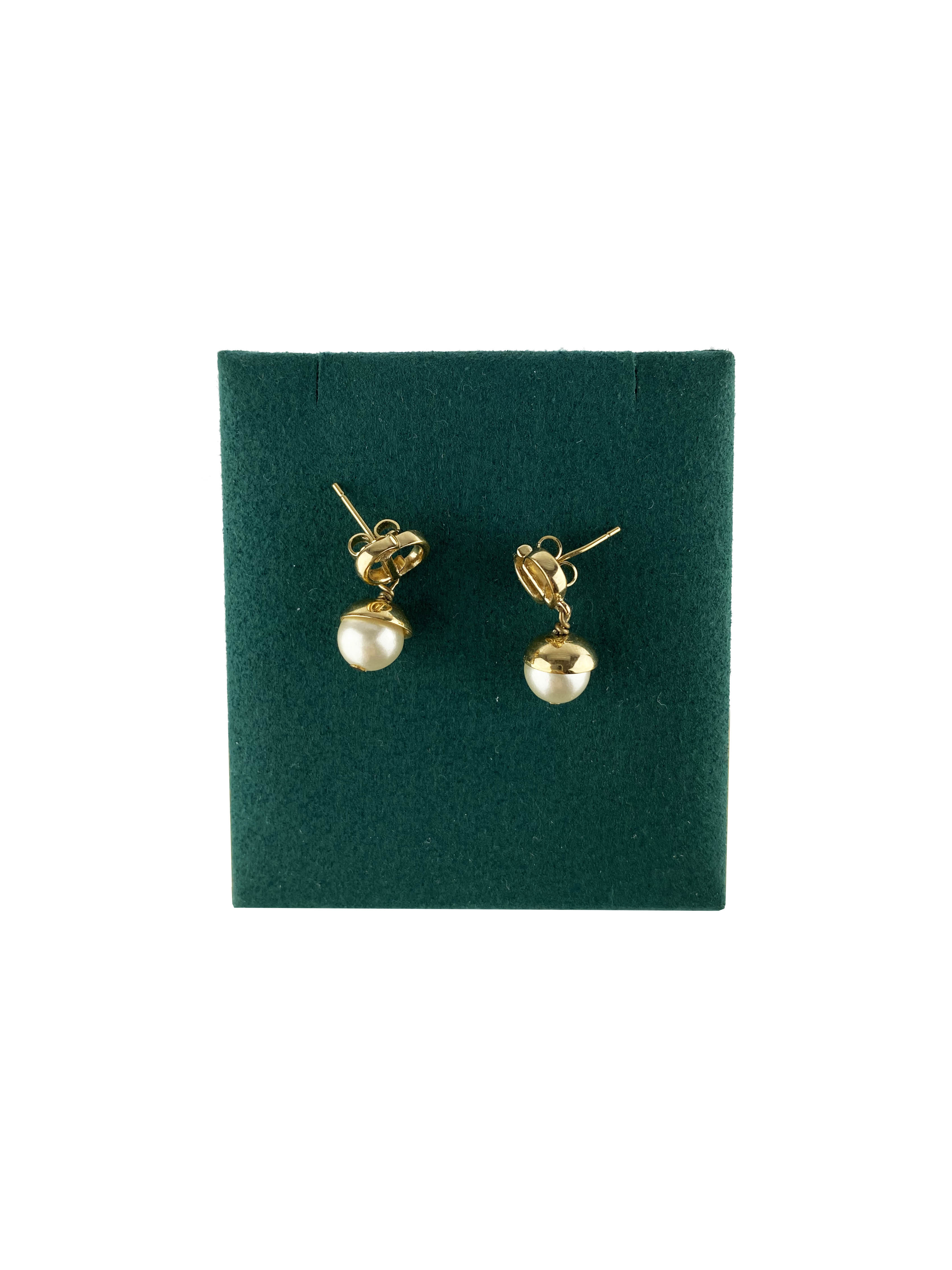 Christian Dior Pearl CD Drop Earrings for Women - Luxury Fashion Jewelry Gift for Birthday, Anniversary & Special Occasions