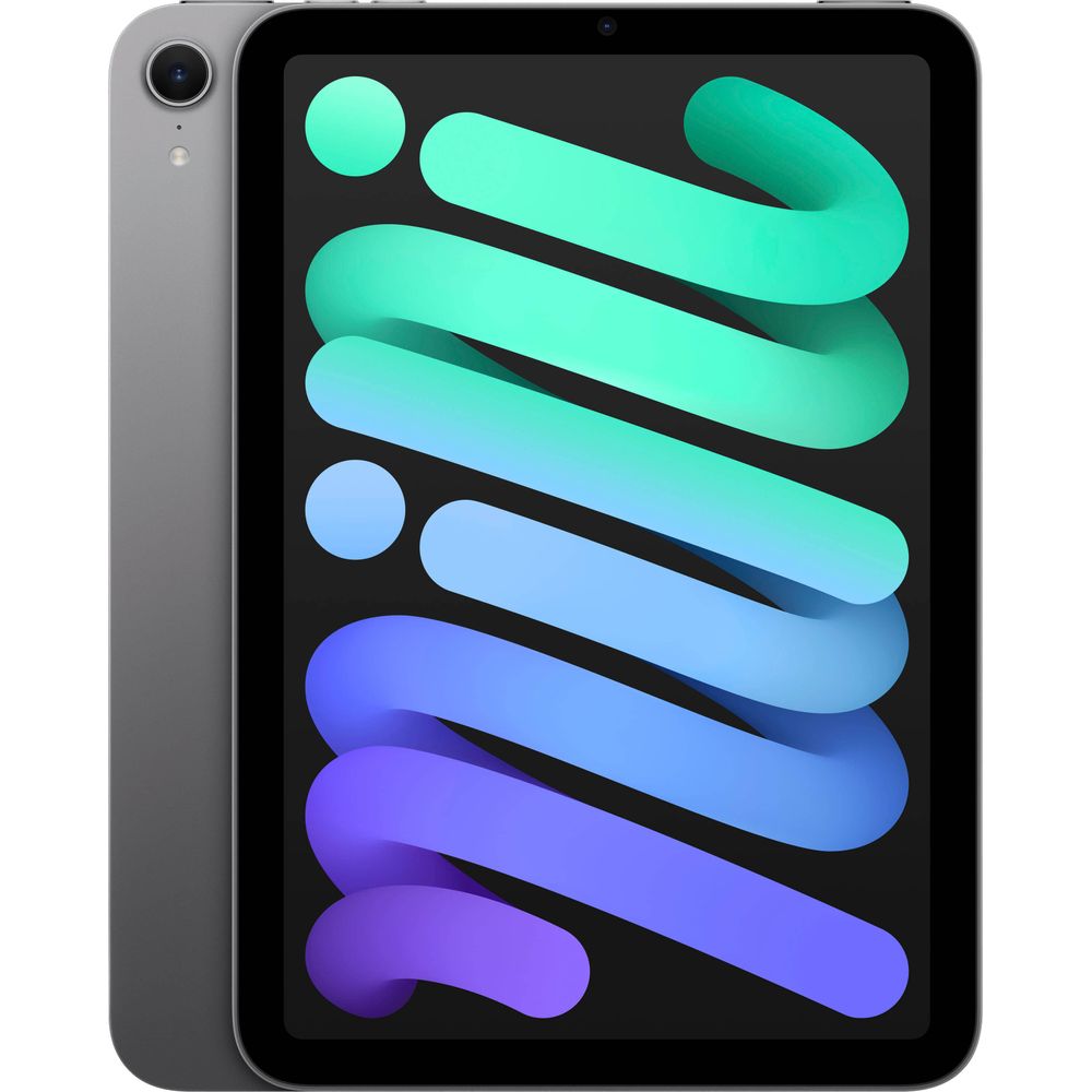 Apple iPad Mini 7 (2023) 256GB Wi-Fi Tablet - Space Gray (MXNA3LL/A) - Portable & Powerful for Work, Travel & Entertainment