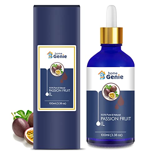 100% Pure & Natural Passion Fruit (Passiflora Edulis) Carrier Oil - Undiluted, Cold Pressed for Hair & Skin Care - 100ml | Aromatherapy, Massage & DIY Beauty Recipes