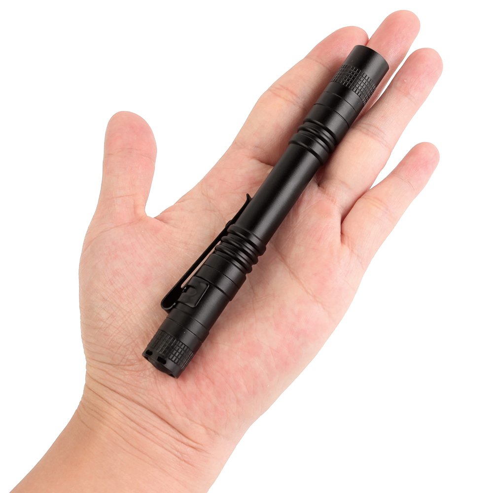 MVIOCS 3 Pack Mini Red LED Pen Flashlights - Waterproof Pocket Flashlight with Clip for Work, Astronomy, Aviation & Night Observation - Compact Red Light for Emergency, Camping, Hiking & Outdoor Adventures