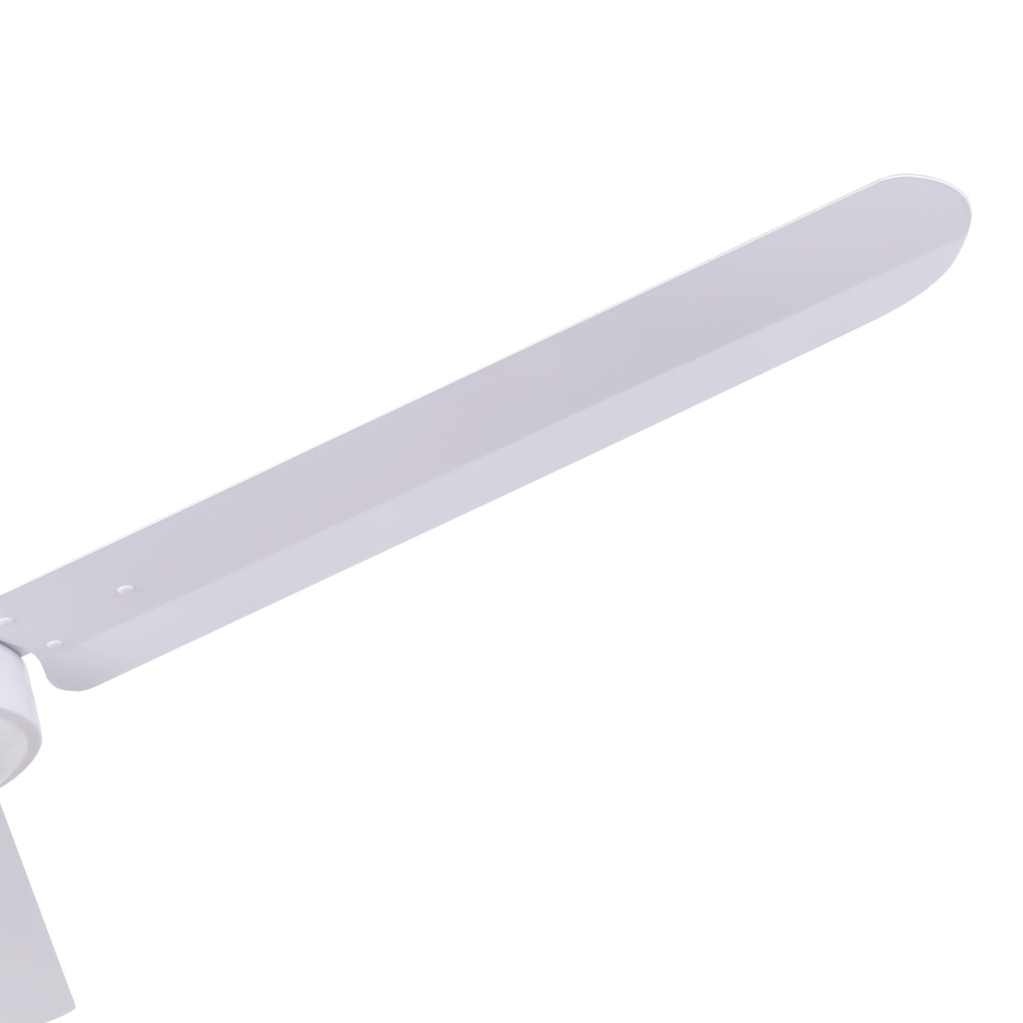 Industrial DC Fan CP60DW11N - 60 Inch High Performance Weatherproof Ceiling Fan with Downrod Mount in White - Perfect for Warehouses, Garages, and Outdoor Patios