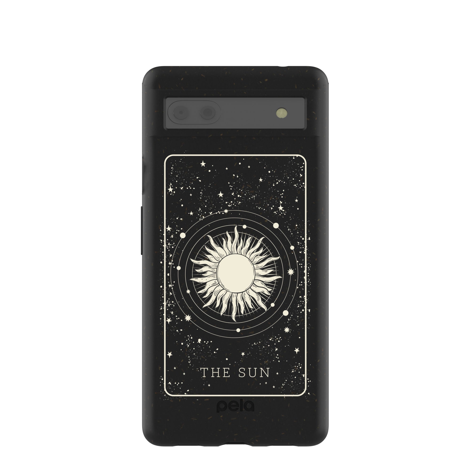 Premium Black The Sun Google Pixel 6a Case - Slim Protective Phone Cover with Shock Absorption | Perfect for Everyday Use, Travel & Outdoor Activities