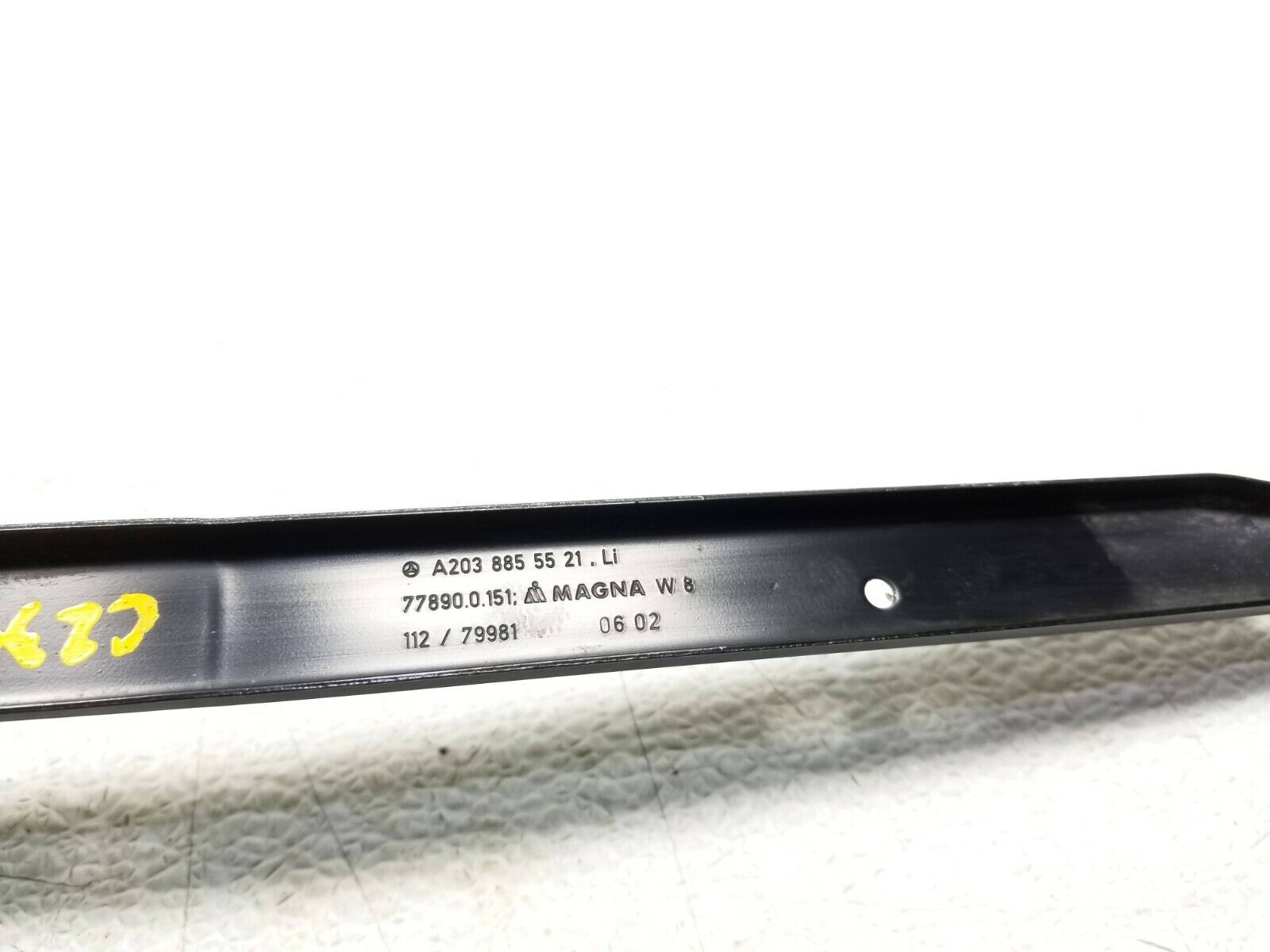 Mercedes Benz W203 C230 Coupe Rear Bumper Rail Bracket (2002-2006) - OEM Replacement Parts - Perfect for Car Repair & Restoration Projects