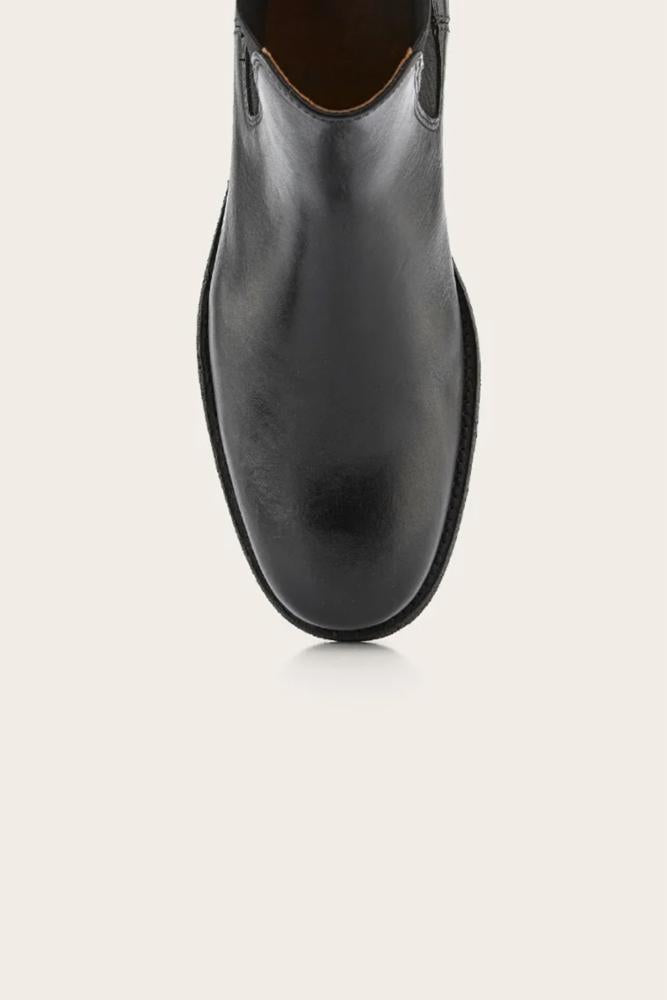 Frye Men's 40159 Tyler Chelsea Boots in Black - Premium Leather Ankle Boots for Casual & Dress Wear | Office, Date Night & Everyday Style