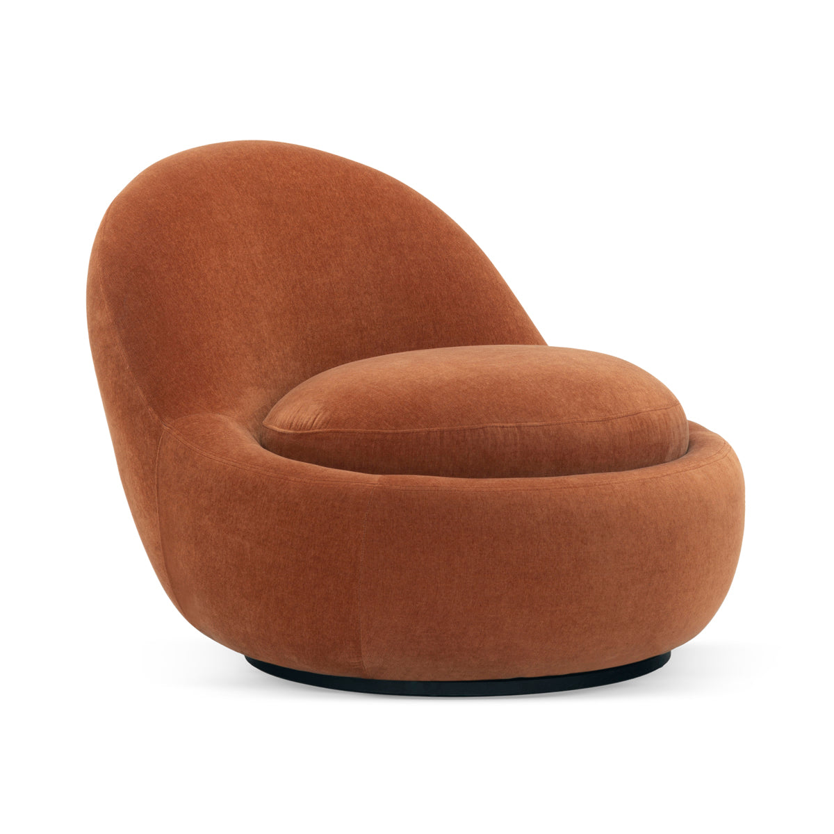 Babette Fabric Swivel Armchair - Modern Living Room Accent Chair with 360° Rotation | Perfect for Home Office, Lounge & Reading Nook