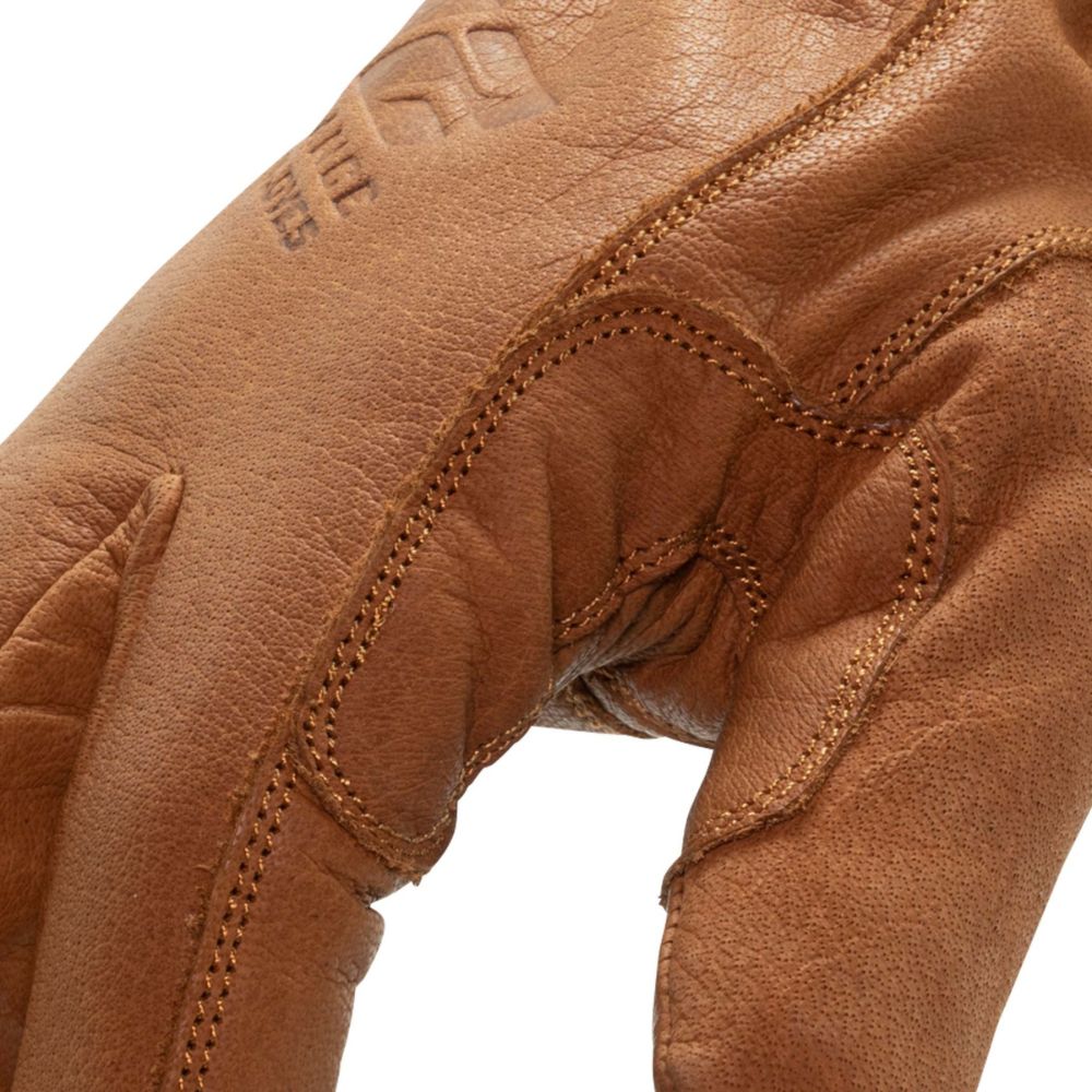 212 Performance TLDWP 0811 Fleece Lined Buffalo Leather Winter Work Gloves - Russet Brown, X-Large | Durable Cold Weather Gloves for Driving, Construction & Outdoor Activities