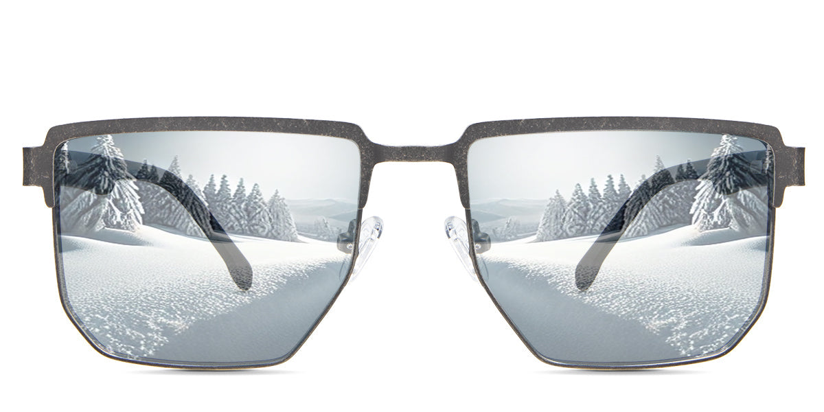 Jefferson Men's Prescription Tinted Glasses - UV Protection & Anti-Glare for Outdoor Activities, Driving & Daily Wear