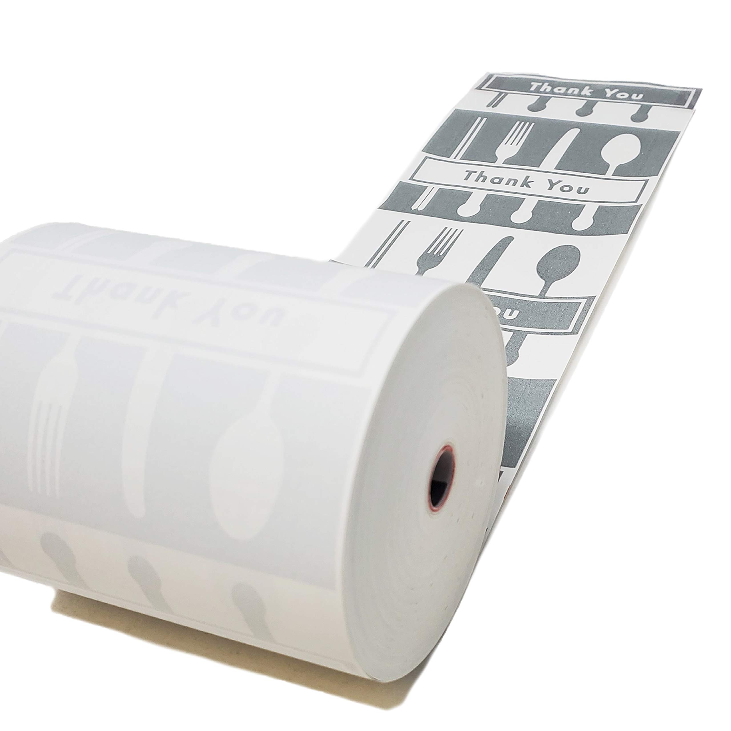50 Pack Thermal Register Rolls - 3 1/8