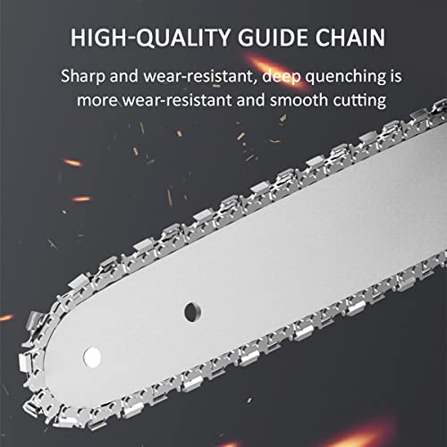 21V Cordless Mini Chainsaw - 4 Inch Handheld Electric Chainsaw with Battery & Chain - Perfect for Tree Trimming, Wood Cutting, DIY Projects & Garden Maintenance