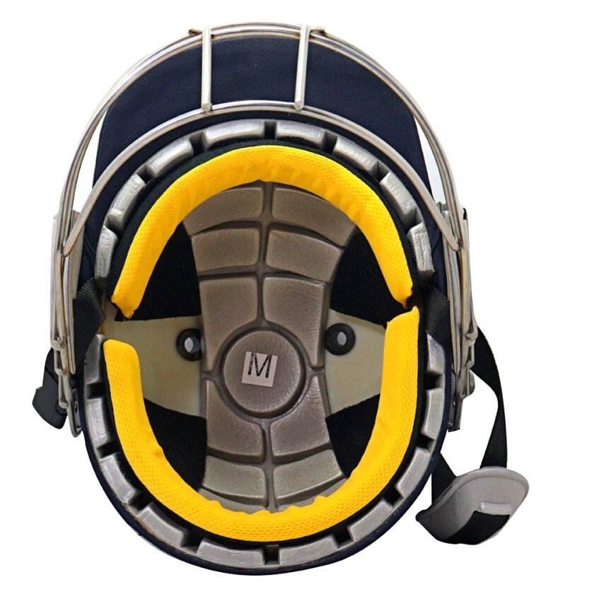 ASHI Classic Match Performance Titanium Cricket Helmet - Lightweight Protective Headgear for Cricket Players - Perfect for Professional Matches & Training Sessions