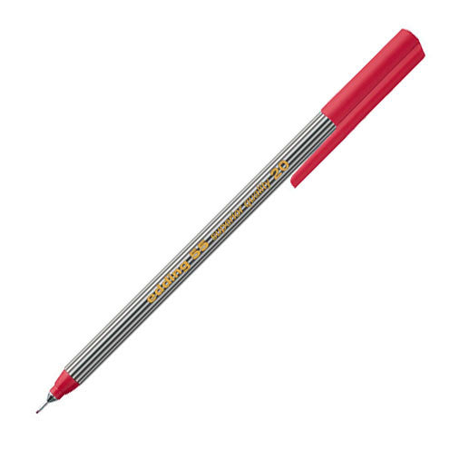 edding 55 Fine Line Permanent Marker - Black Ink, Waterproof & Fade-Resistant for Art, Labeling & Office Use