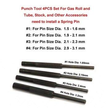 Professional Gunsmithing Roll Pin Starter Punch Set - 1 Pack | Essential Tool for Firearm Assembly & Repair | Perfect for Gunsmiths, DIY Enthusiasts & Home Workshops