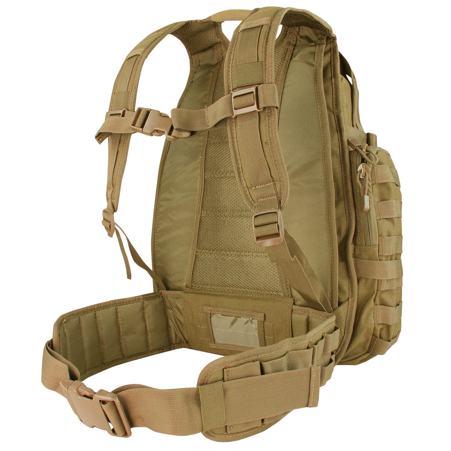 Condor 147-498 Urban Go Backpack - Tactical Coyote Brown Hiking Backpack for Men & Women - Perfect for Outdoor Adventures, Travel & Daily Commute