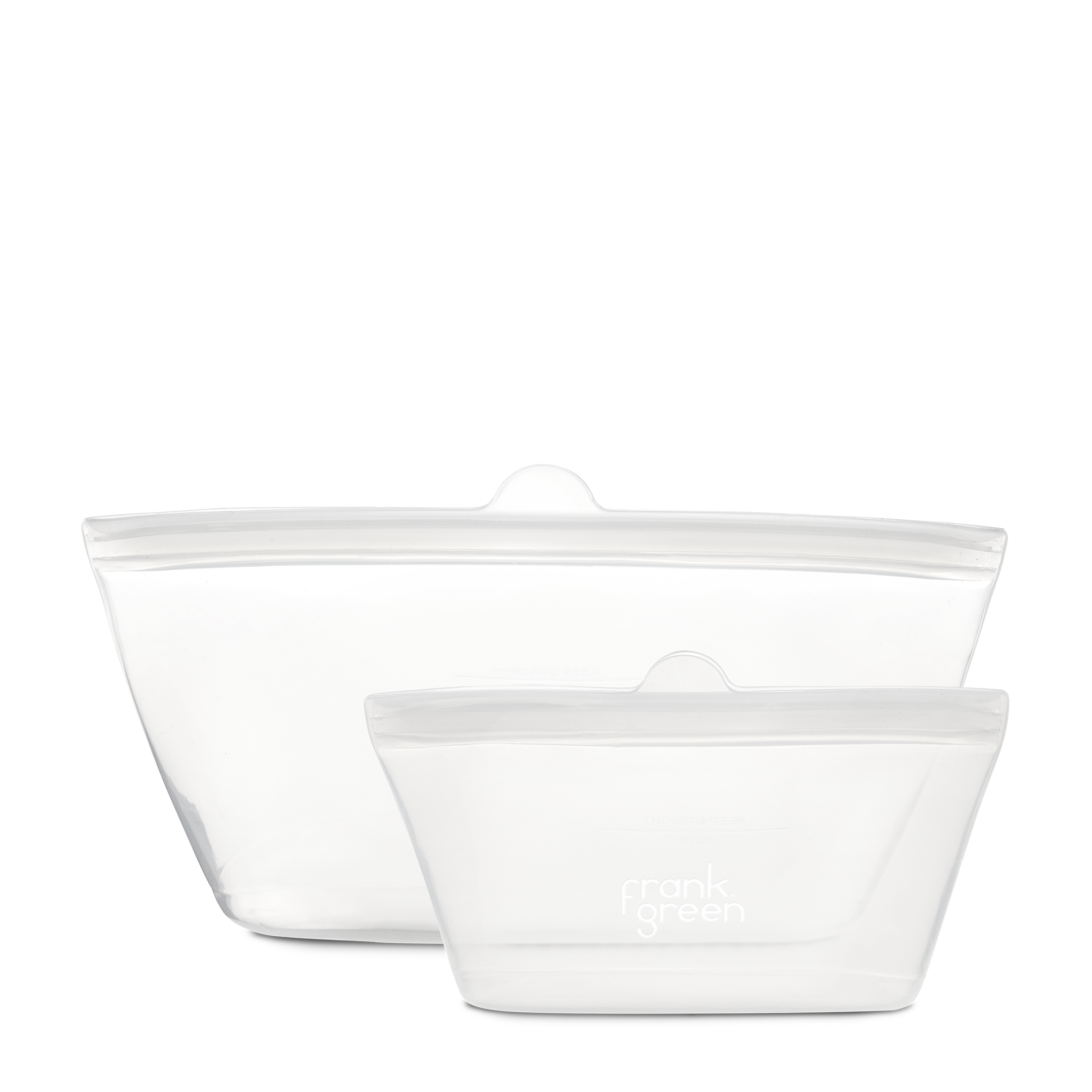 Eco-Friendly Reusable Silicone Food Storage Bags (2 Pack) - Perfect for Meal Prep, Snacks & Freezer Organization | BPA-Free, Leak-Proof & Dishwasher Safe