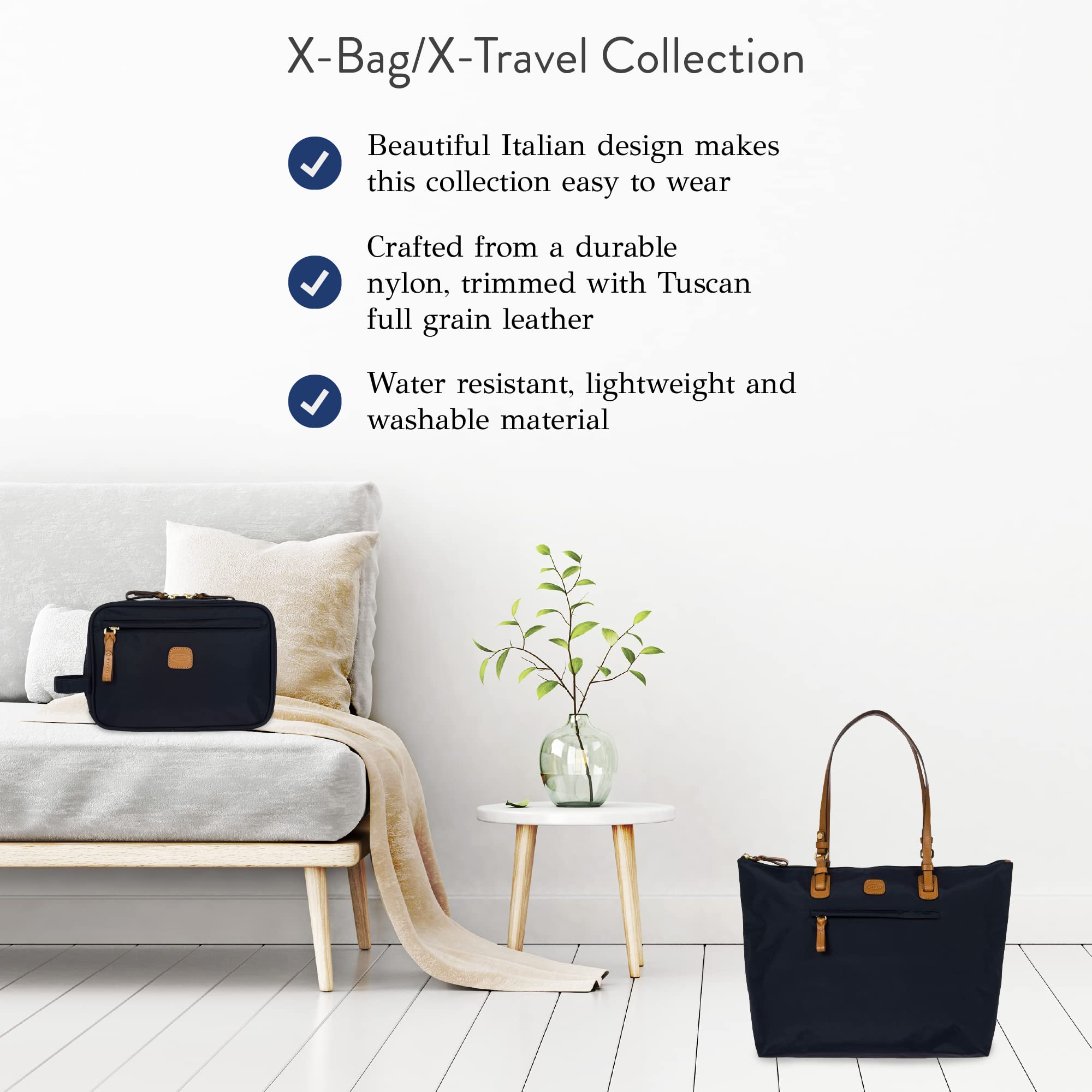 Bric's Sportina X-Bag - Large Designer Tote Bag for Women - 3-Way Convertible Shoulder Bag - Stylish Work & Travel Handbag - Perfect for Office, Commute and Weekend Getaways