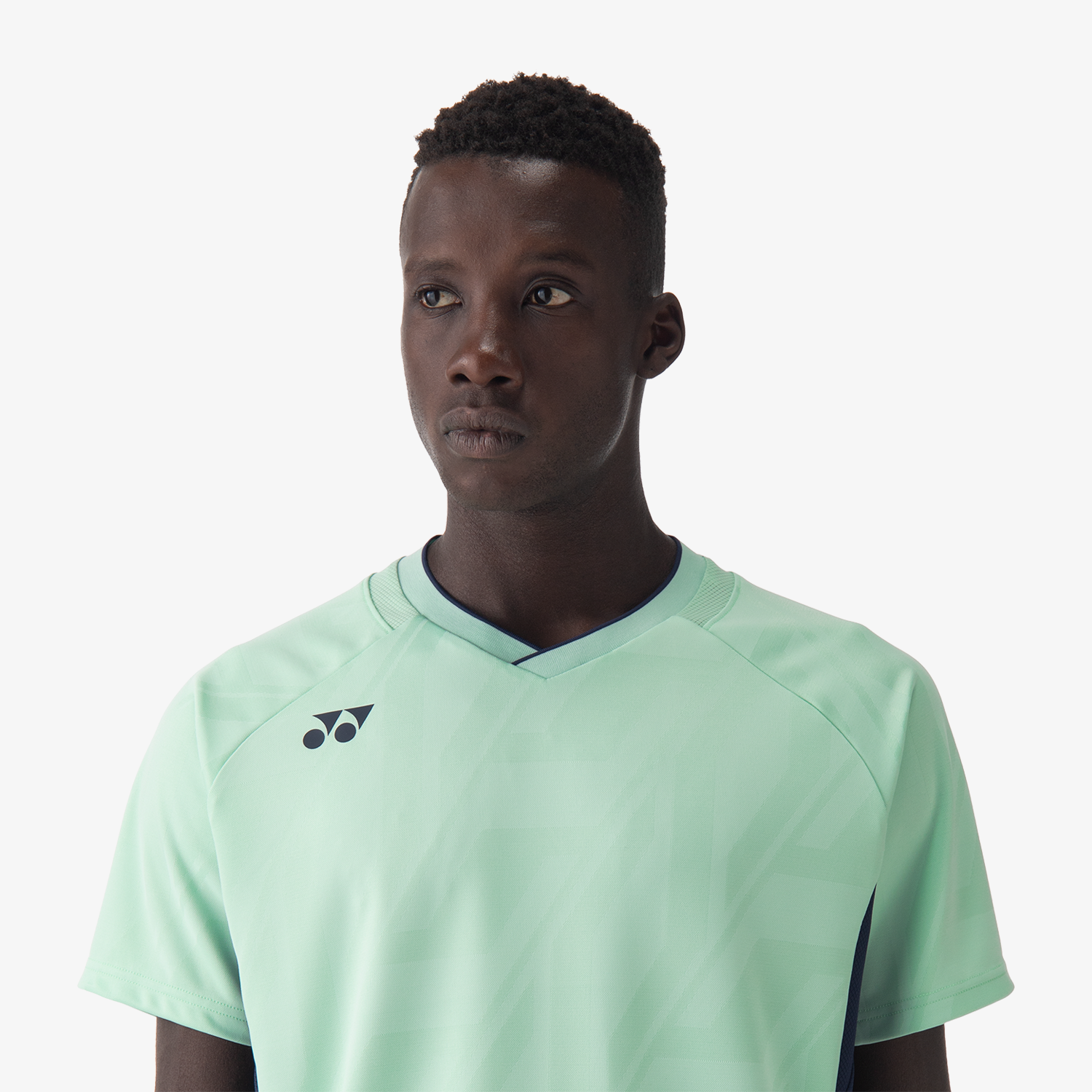 Yonex Men's Crew Neck T-Shirt 10632 - Breathable Cotton Casual Shirt in Peppermint Green for Tennis & Everyday Wear