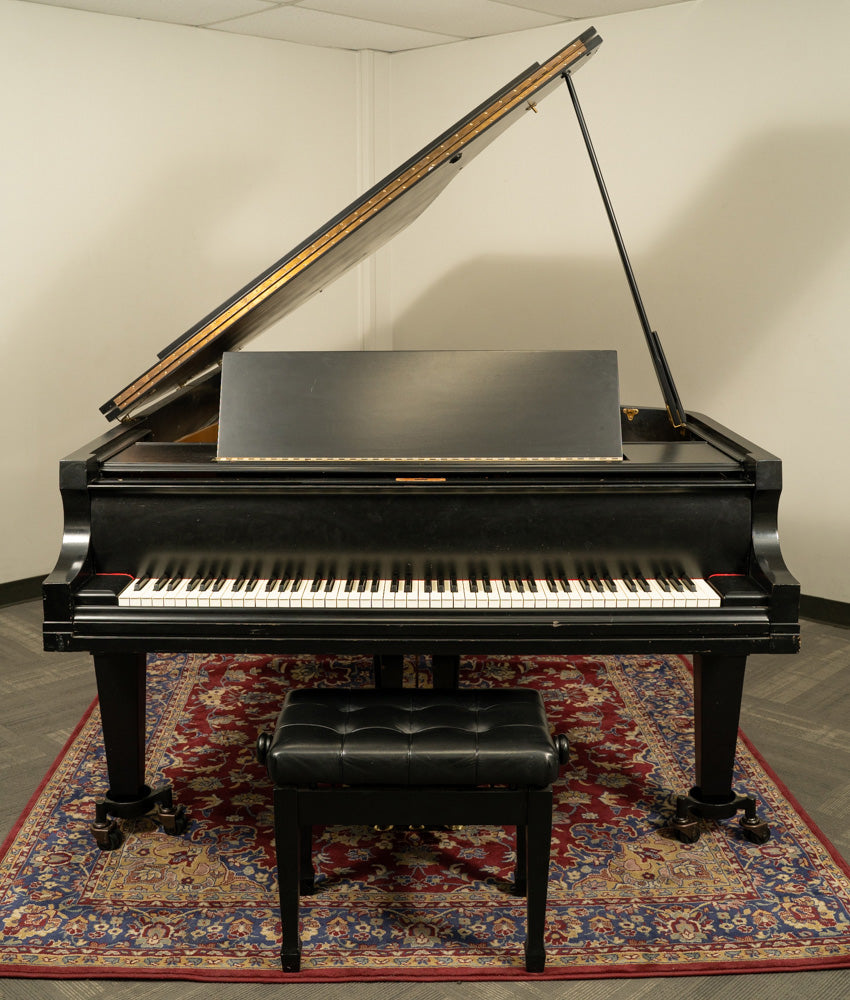 Baldwin 1922 Grand Piano in Satin Ebony Finish | Premium Upright Piano for Home, Concert Hall & Recording Studio | Classic Musical Instrument for Professional Pianists