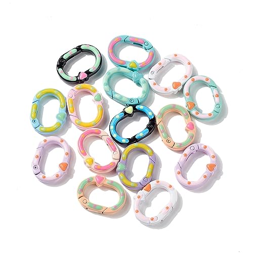 Oval with Heart Rings_20 Pcs