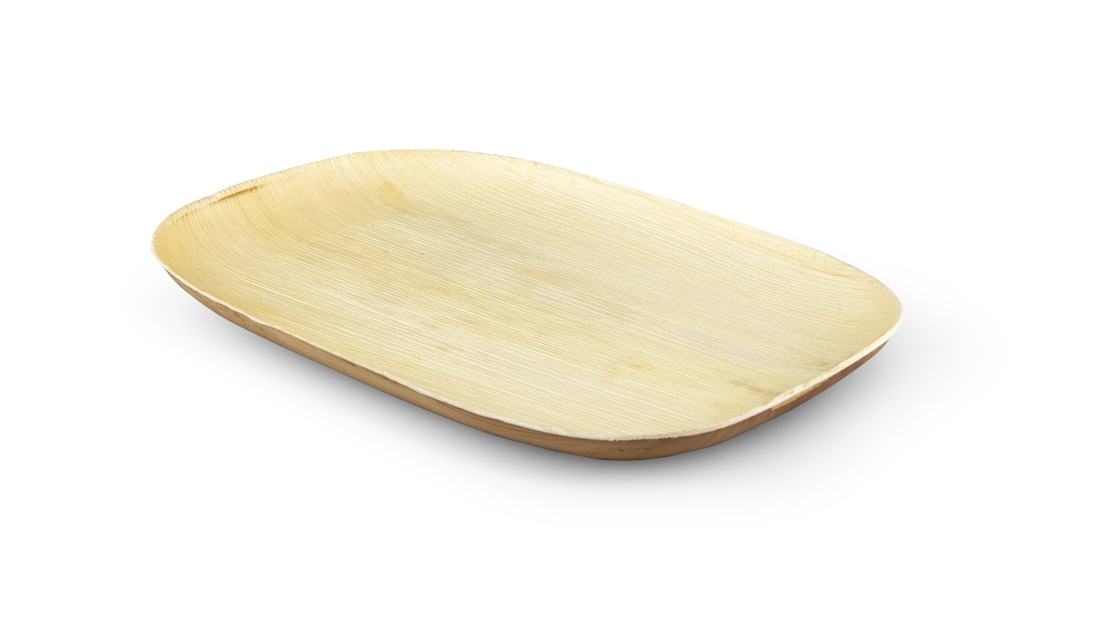 Premium Palm Leaf Catering Trays - Eco-Friendly Disposable Serving Plates for Parties, Weddings & Events - Biodegradable & Sustainable Tableware for Outdoor Dining